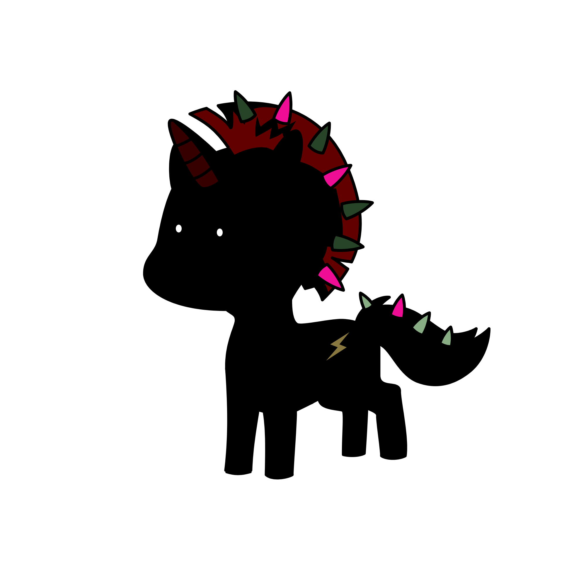 Creepy unicorn , the unicorn