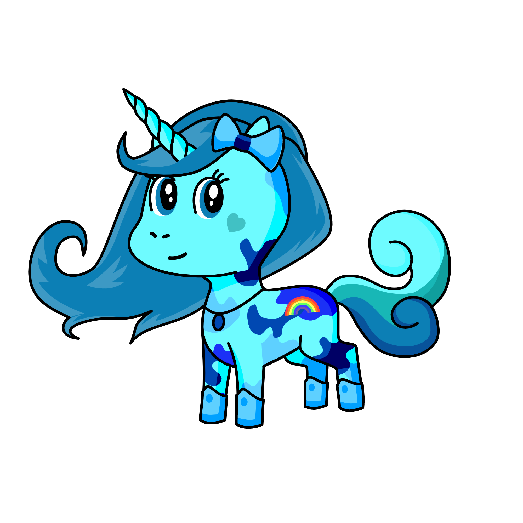 Ice, the unicorn