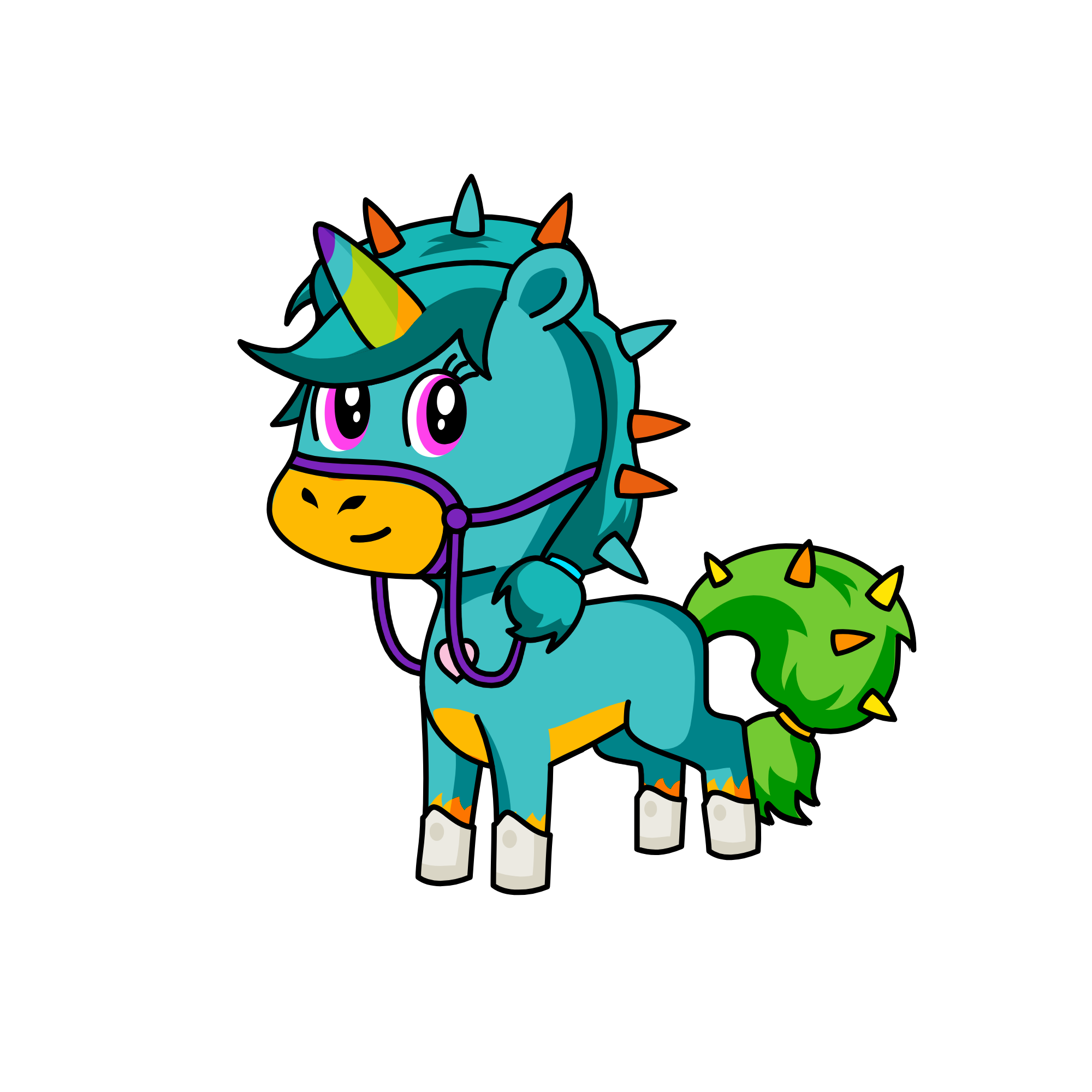 fire, the unicorn