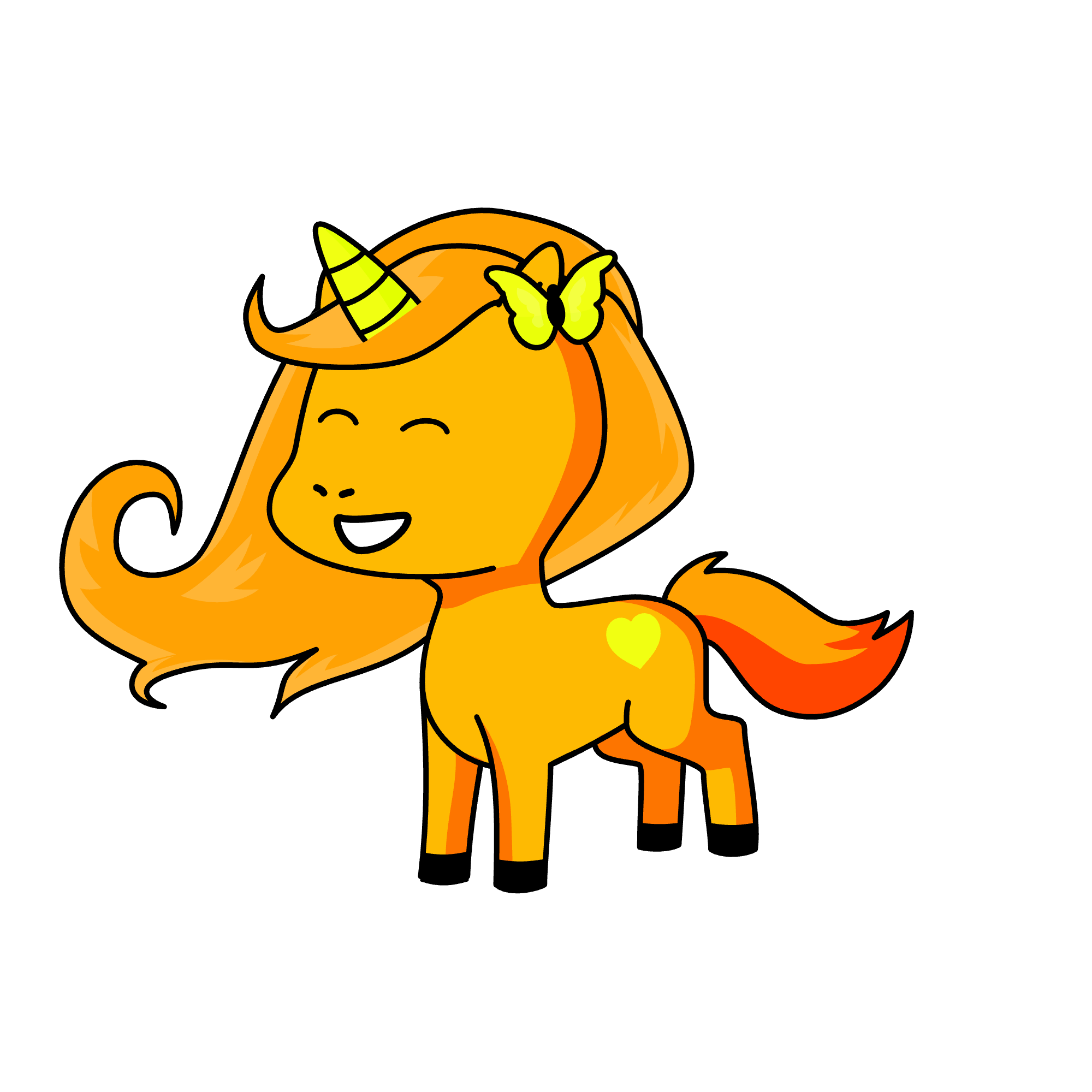Mac as a unicorn, the unicorn