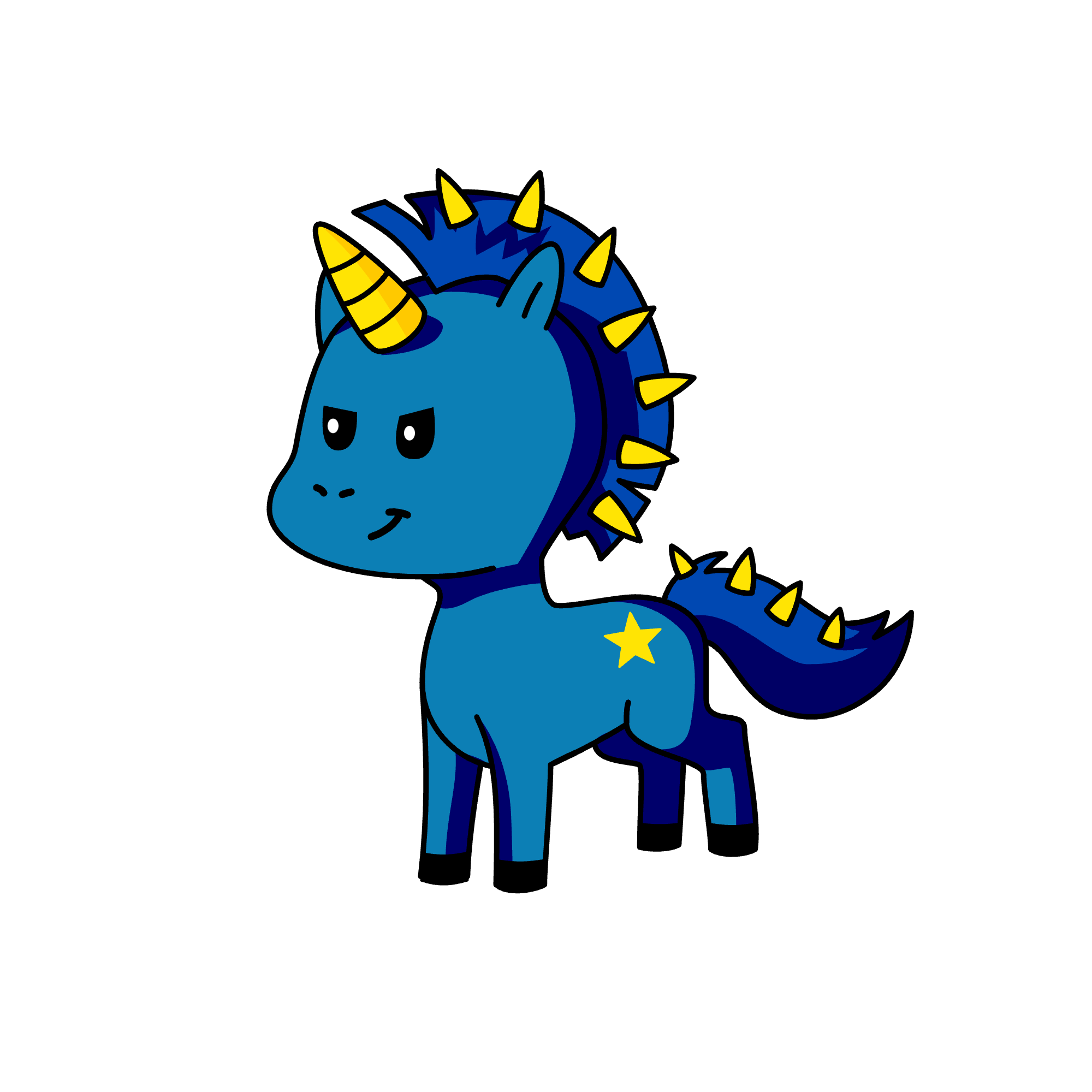 Ein as a unicorn, the unicorn