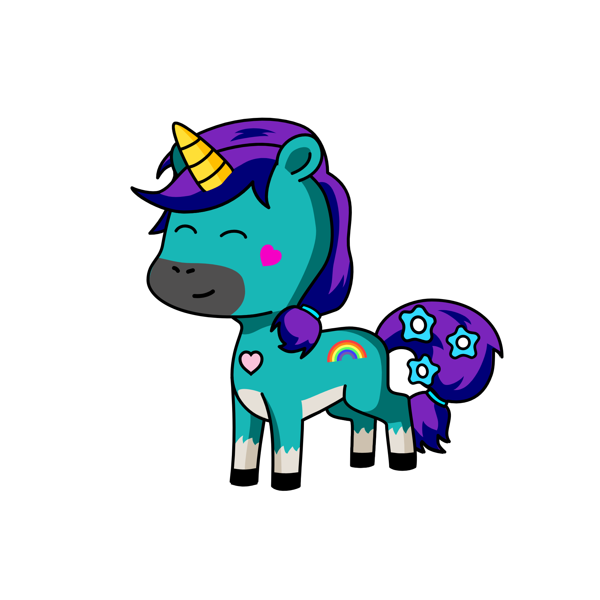 sweetcorn, the unicorn