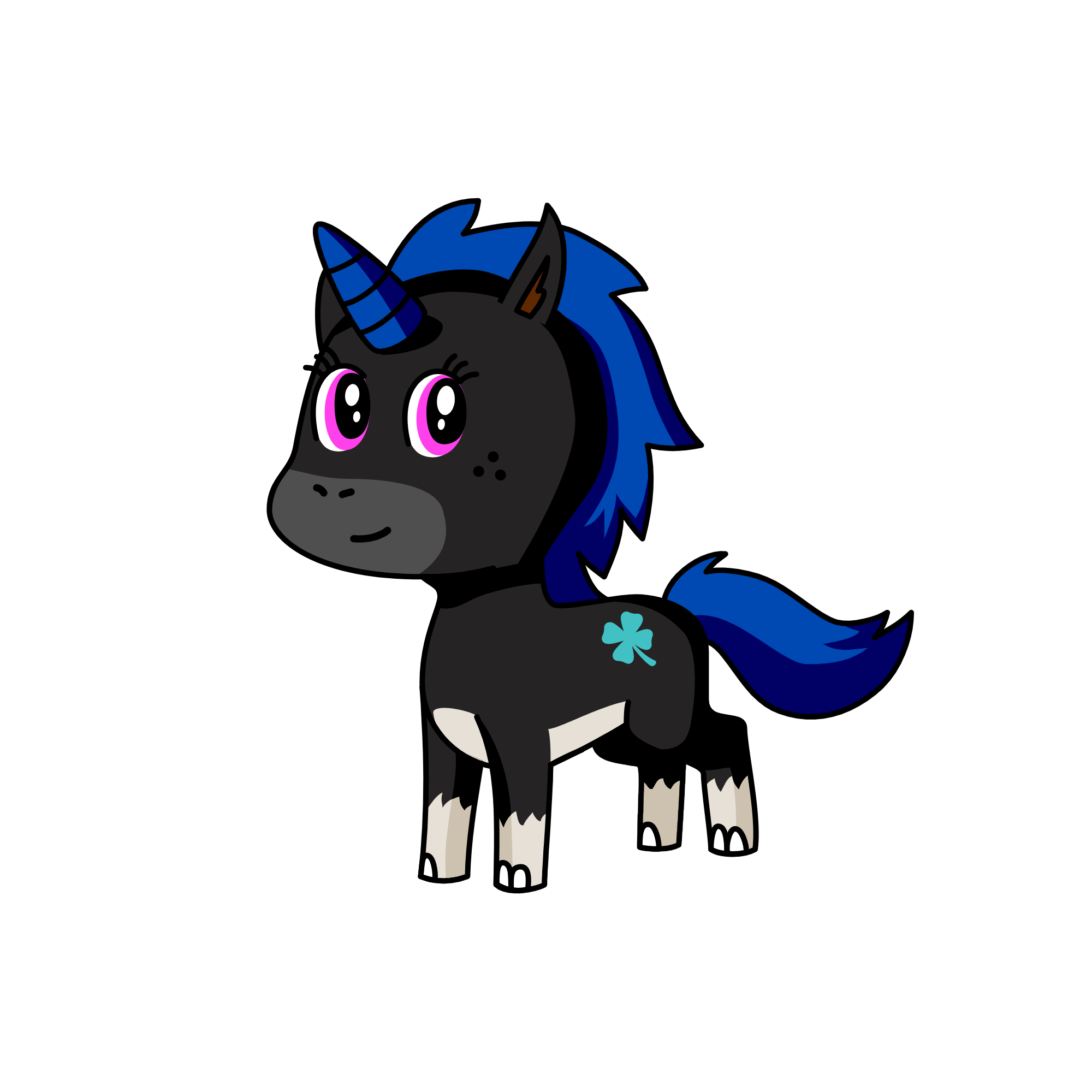 Evil Unicorn, the unicorn