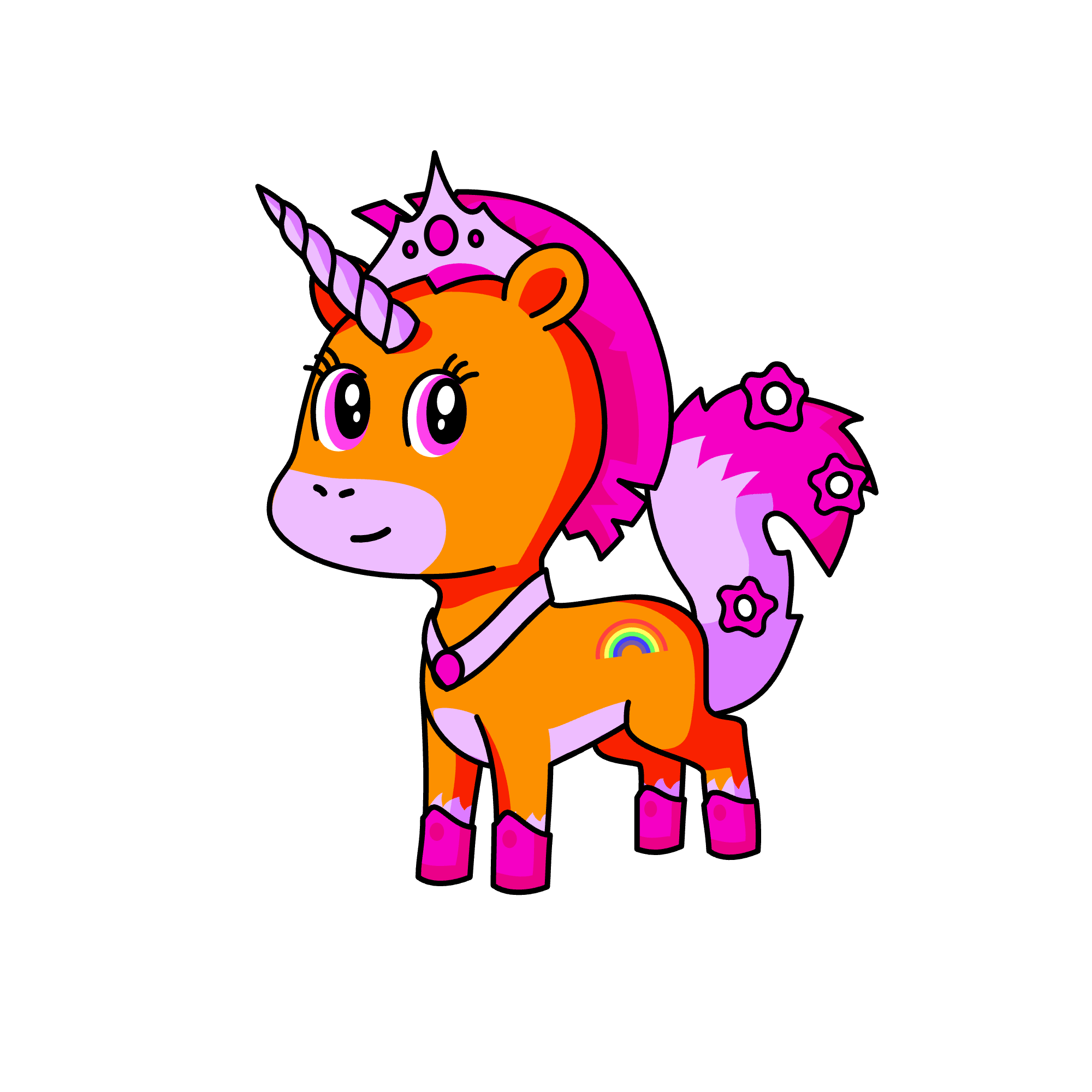 Dad, the unicorn