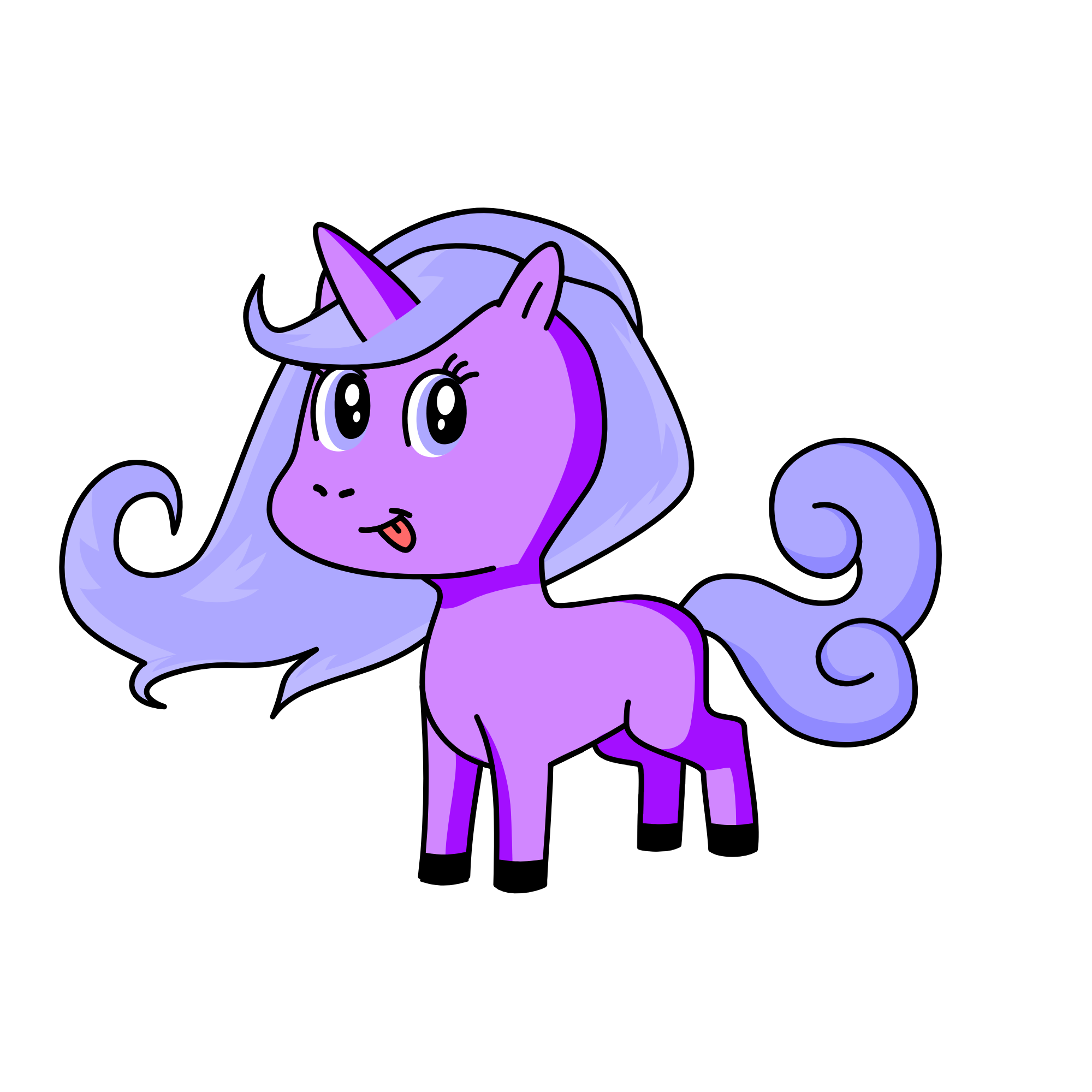 Amethyst, the unicorn