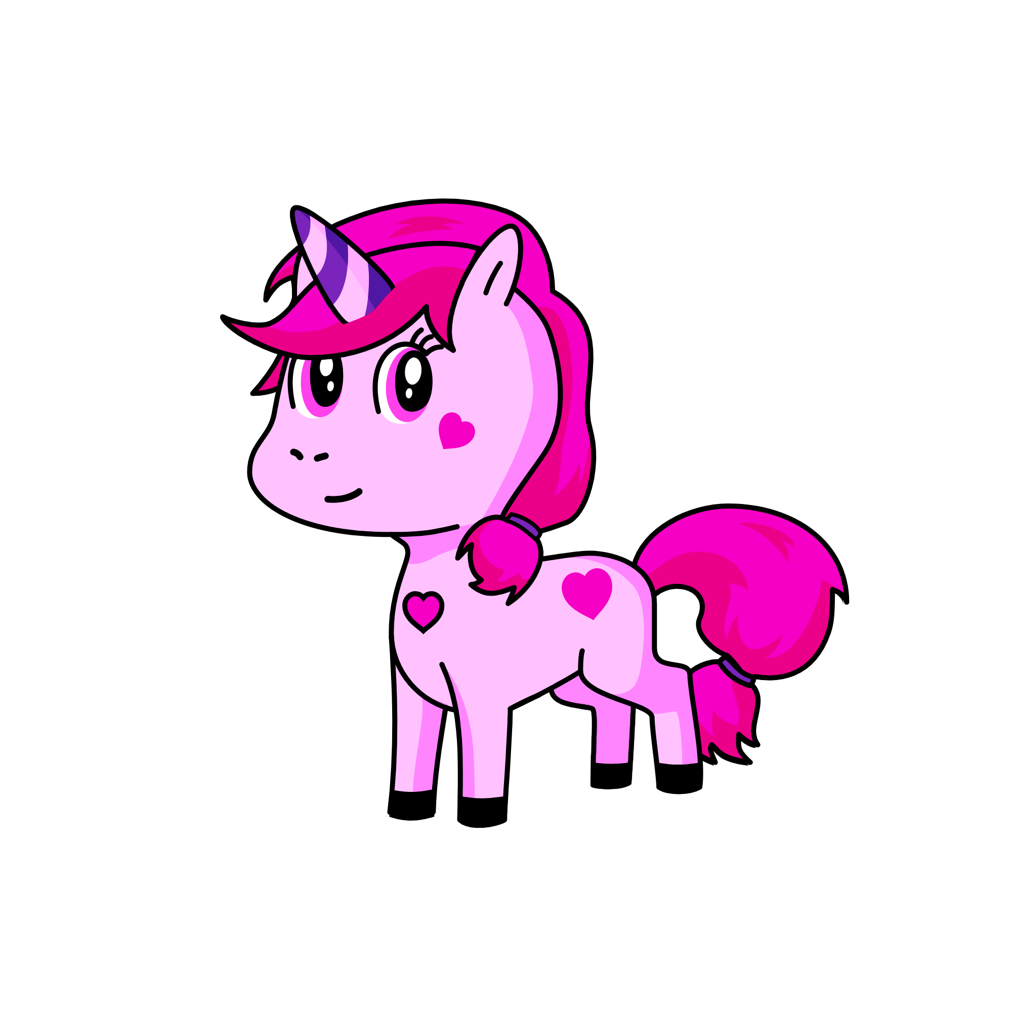 Spinel, the unicorn