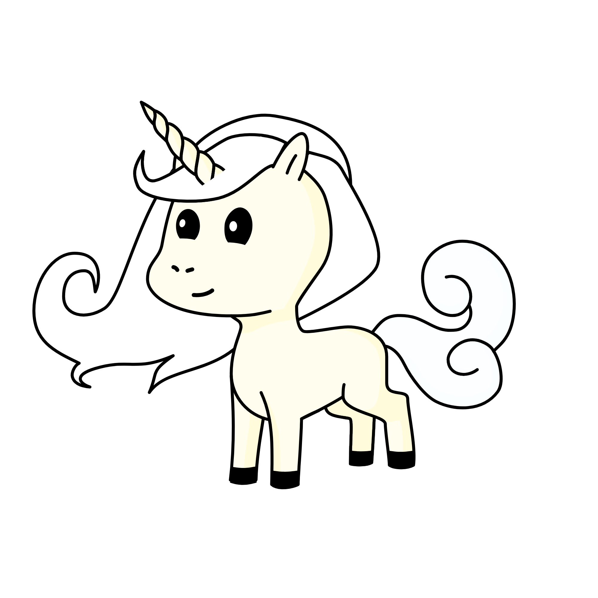 White diamond, the unicorn