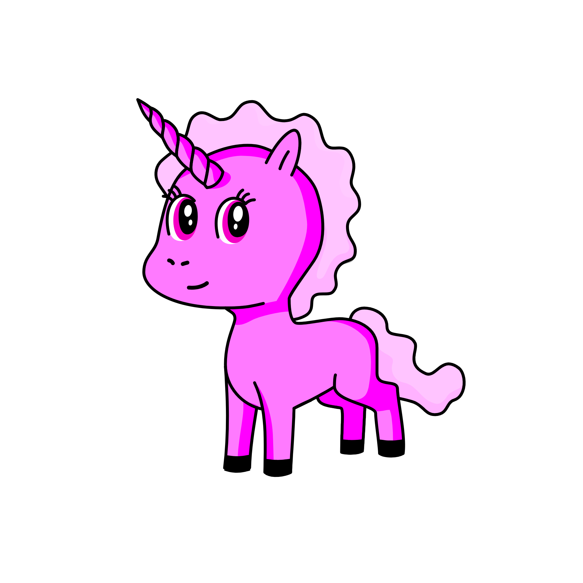 Pink diamond, the unicorn