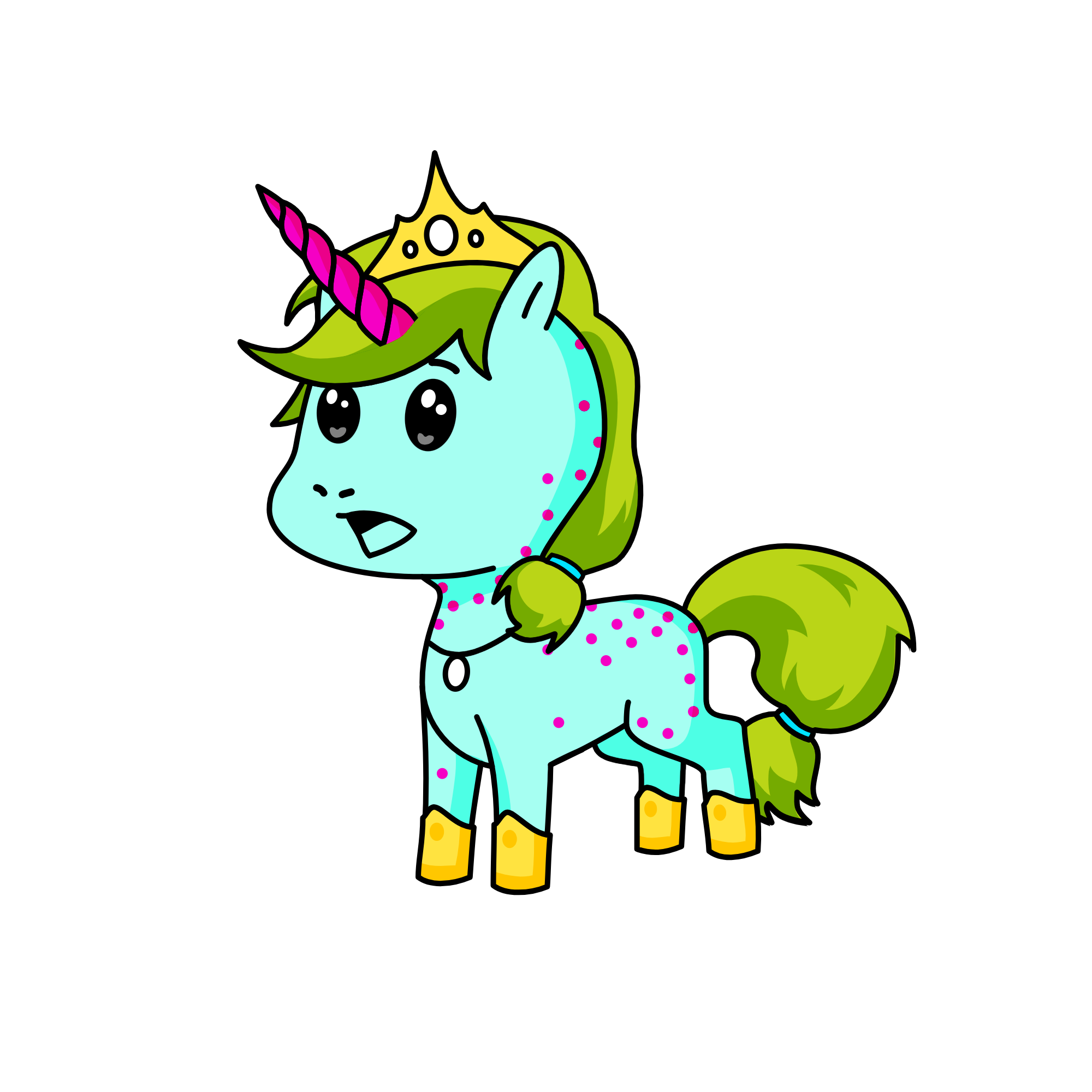 Winefred, the unicorn