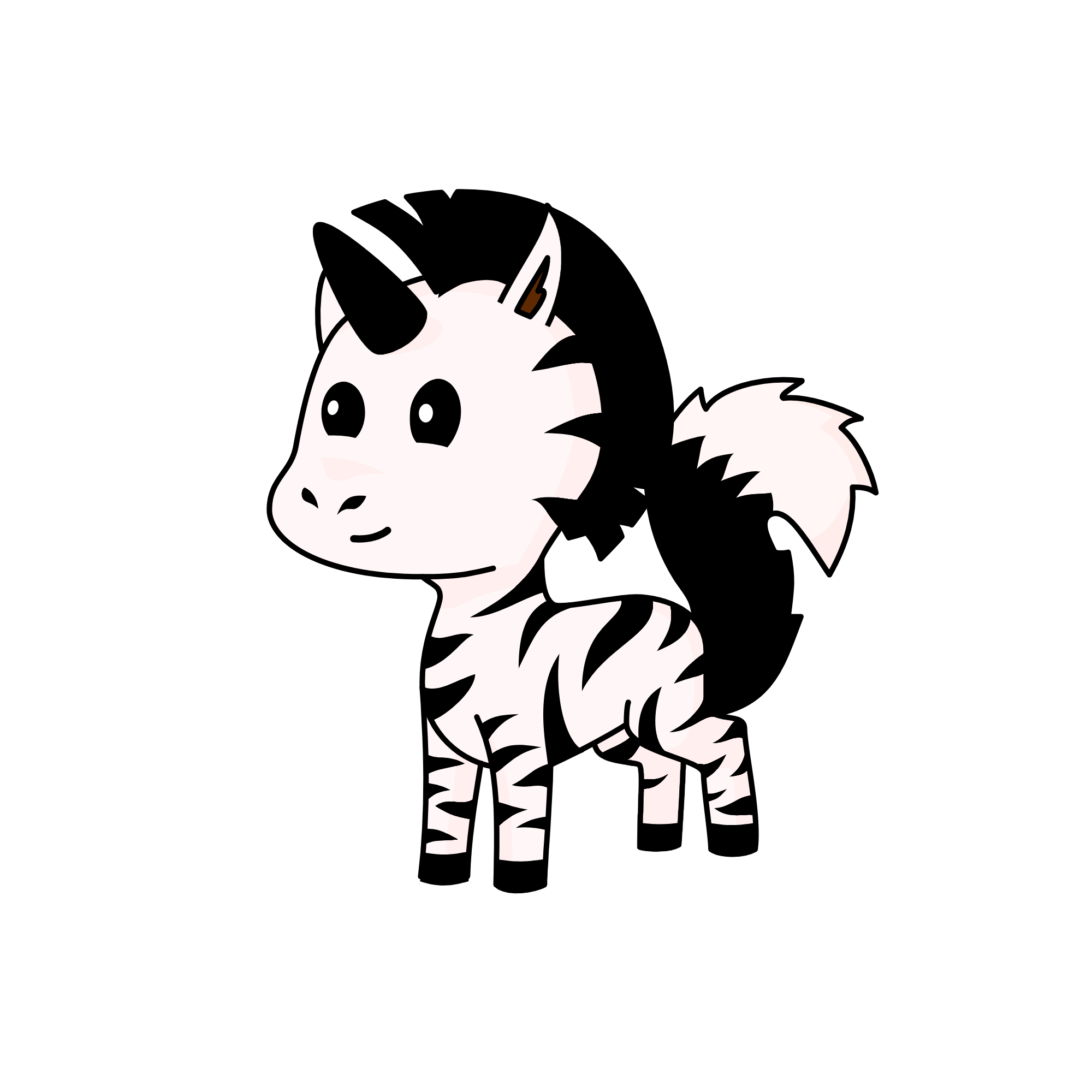 Zebra, the unicorn