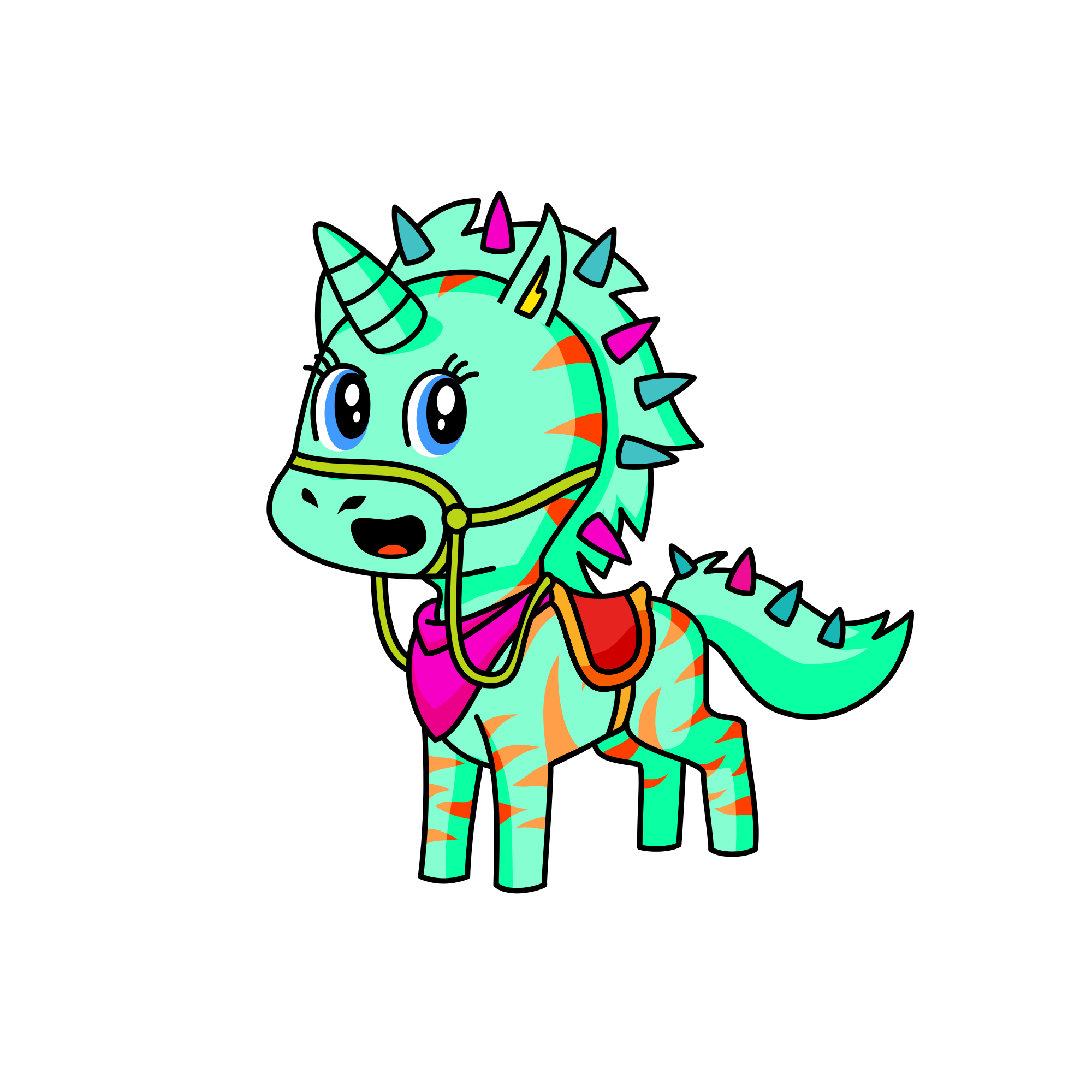 Forest. Park Ranger. Unicorin, the unicorn
