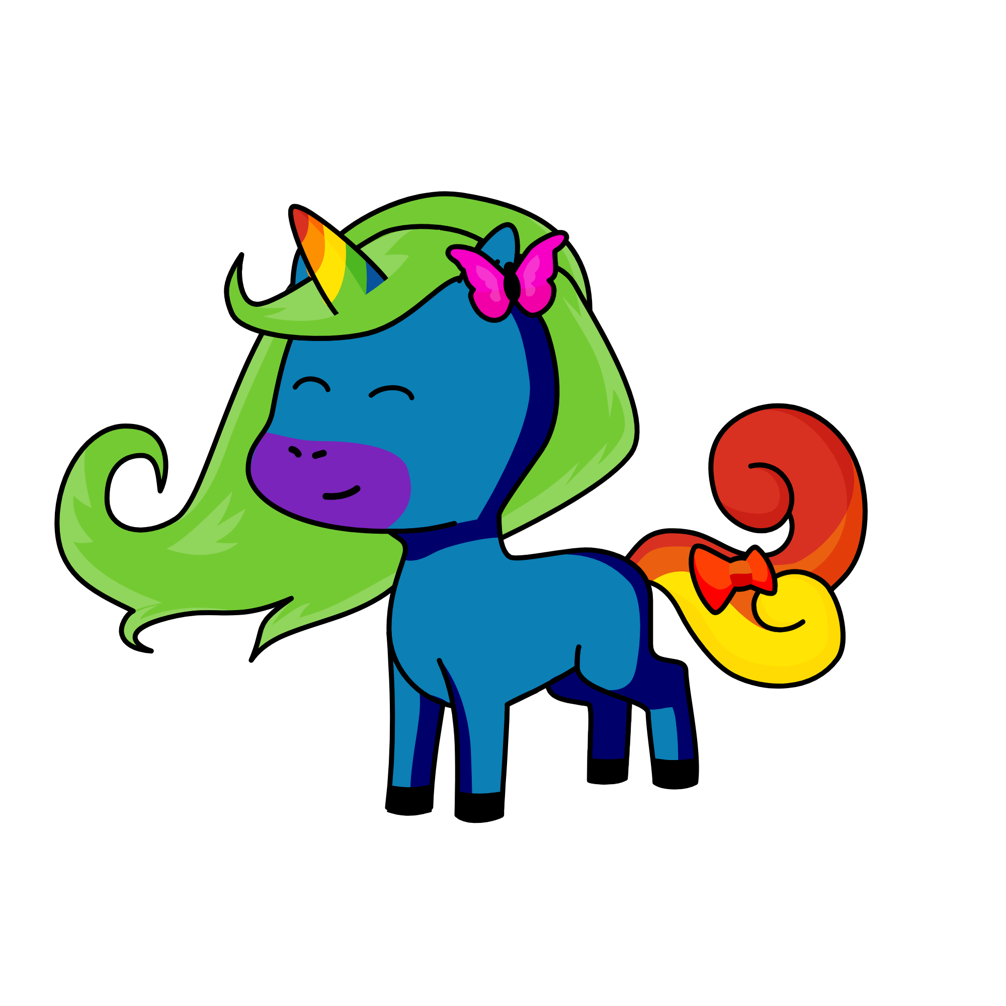 Helena, the unicorn