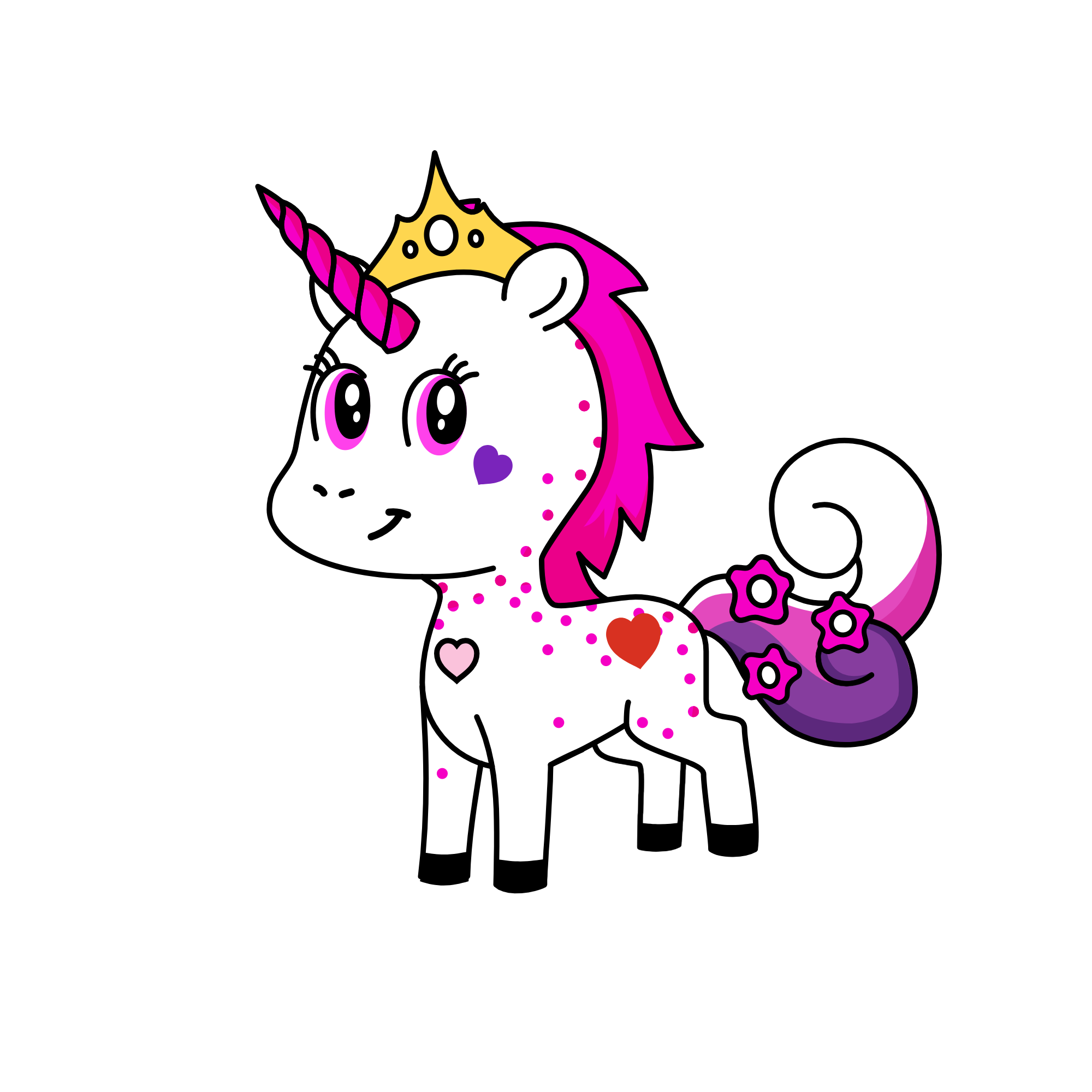 Love, the unicorn