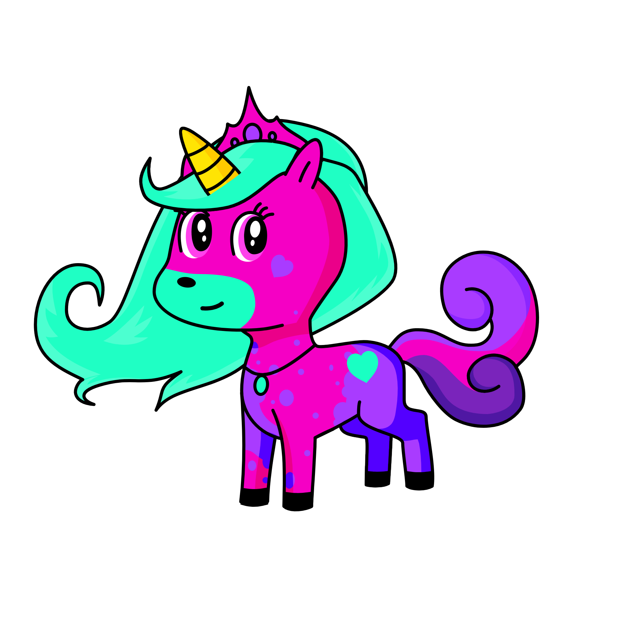 ally, the unicorn