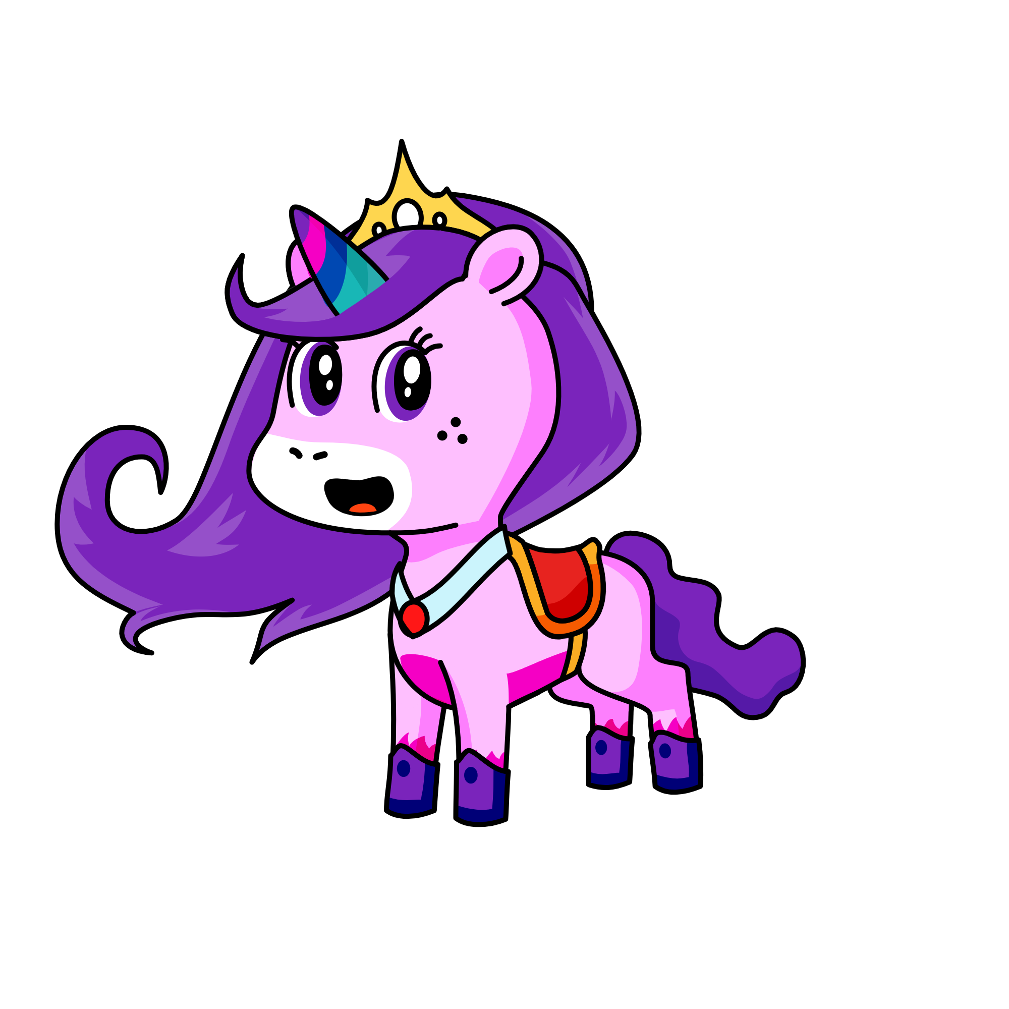 sally, the unicorn