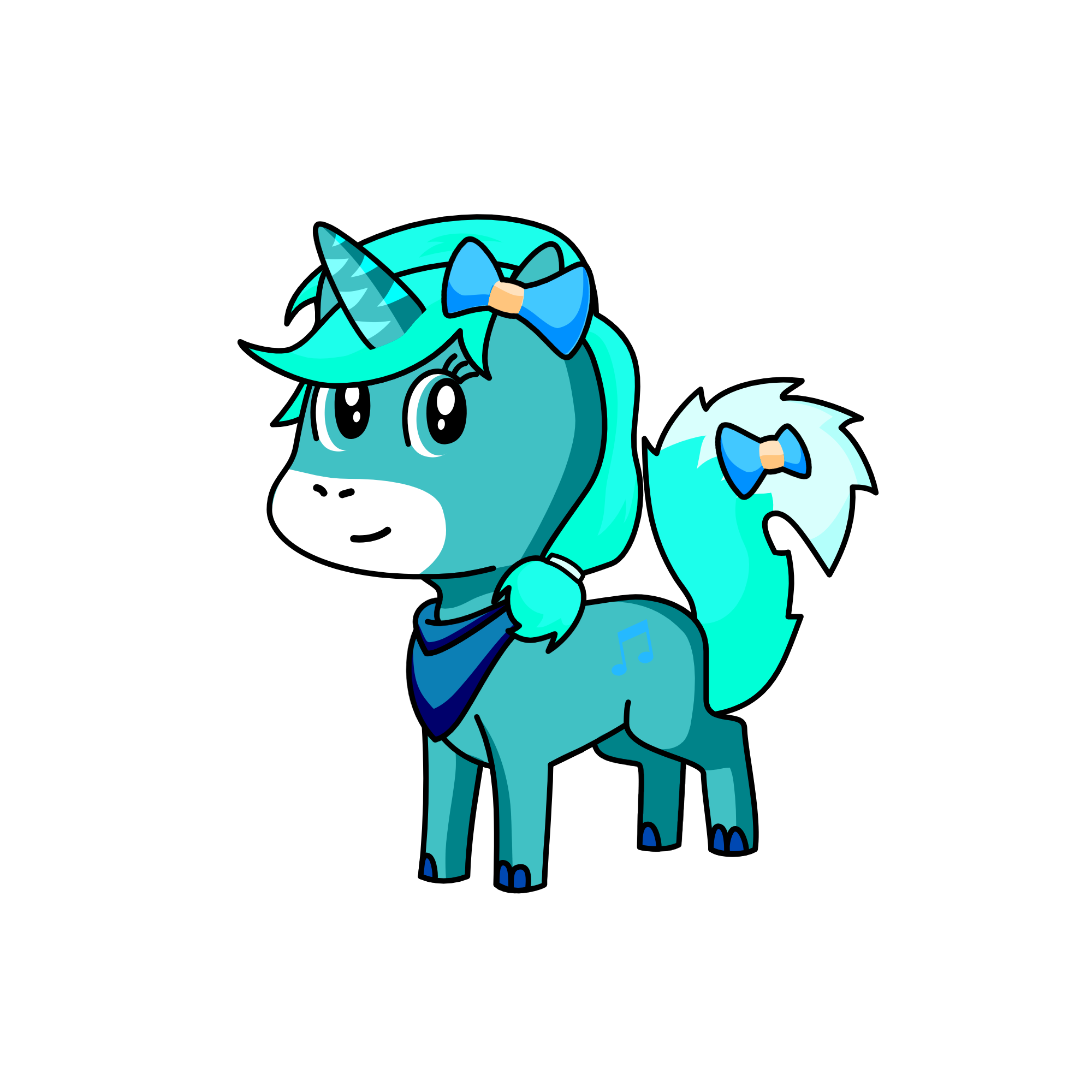 Luna, the unicorn