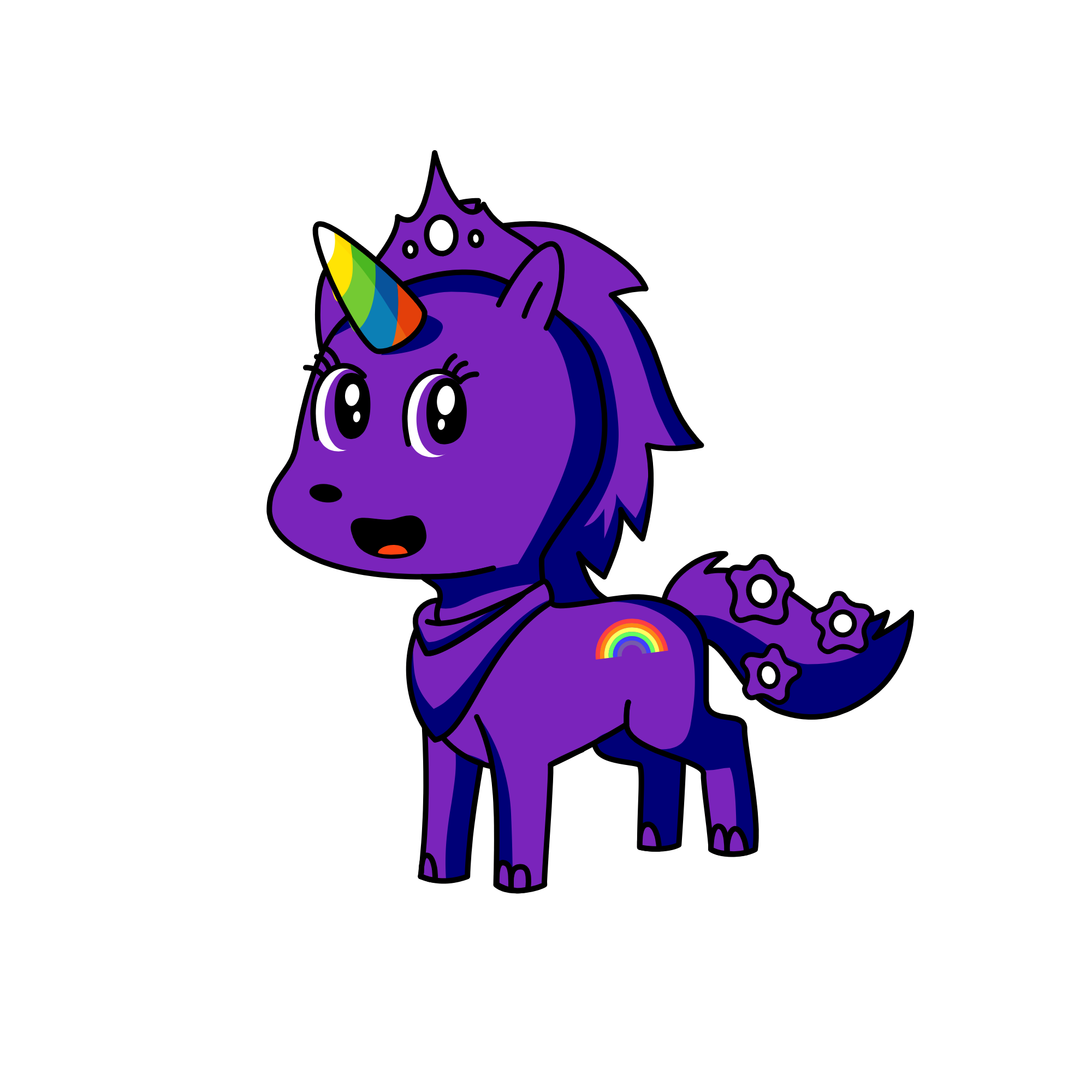 Nelly, the unicorn