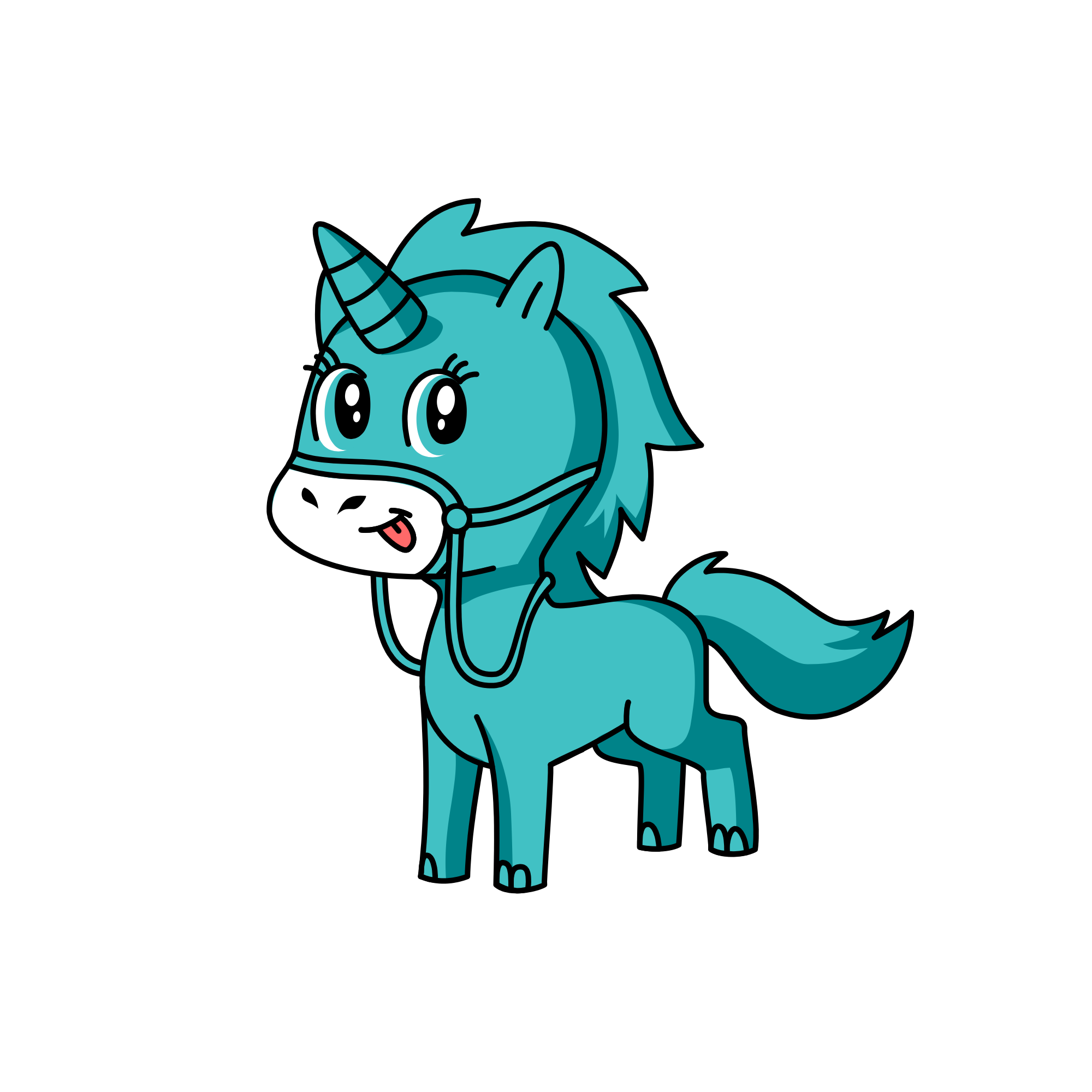 3, the unicorn