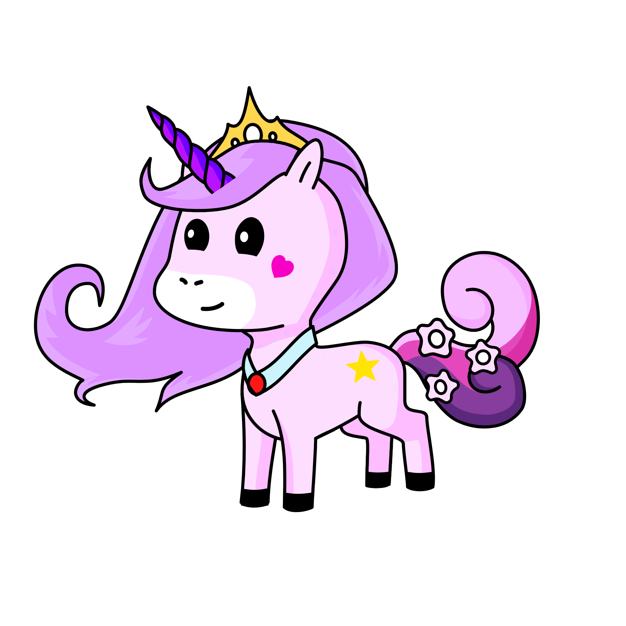 Pinkie pie, the unicorn