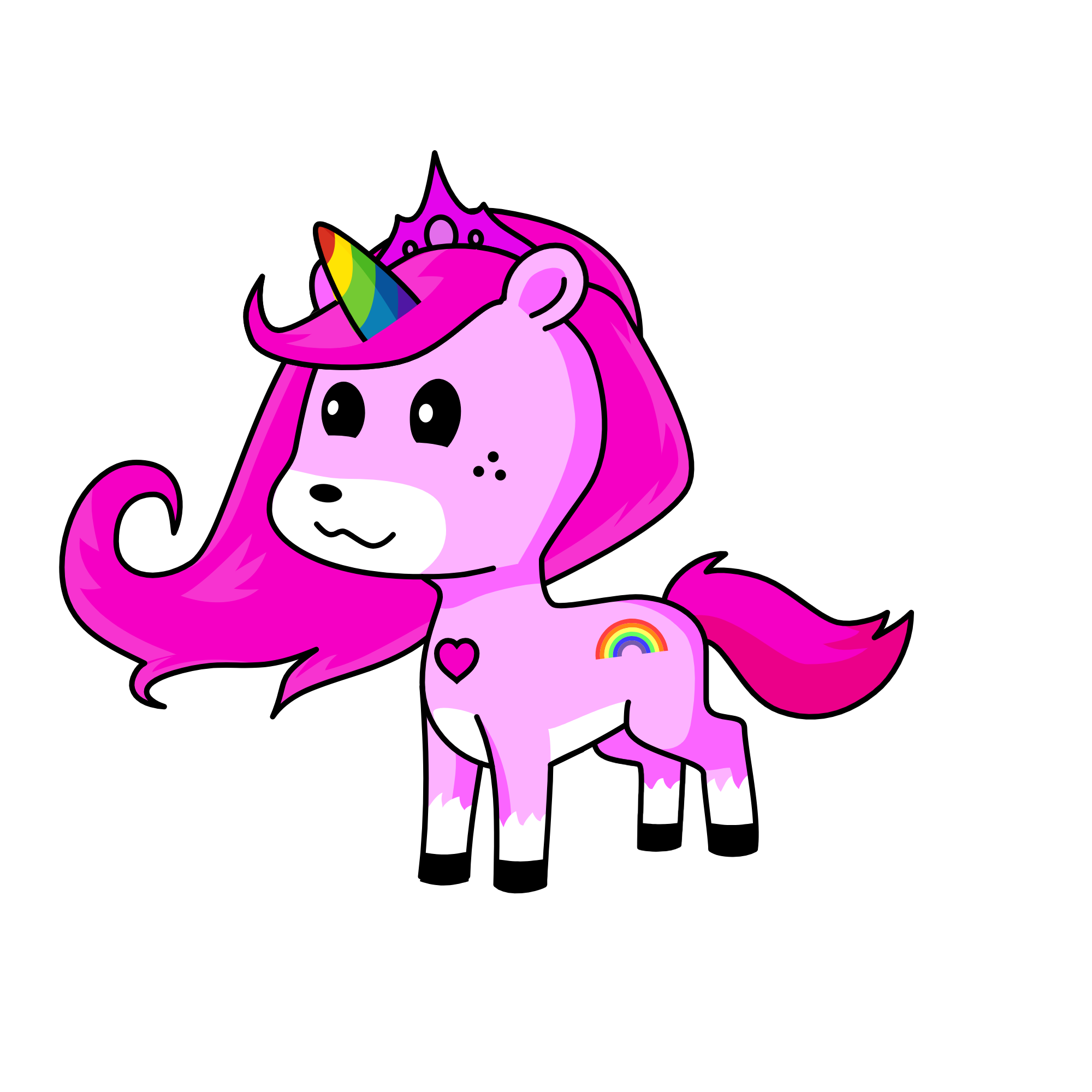 bubblegum, the unicorn