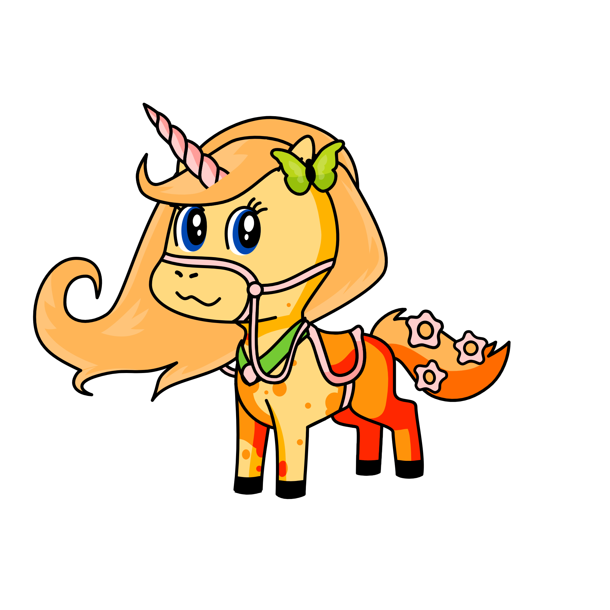 sienna, the unicorn