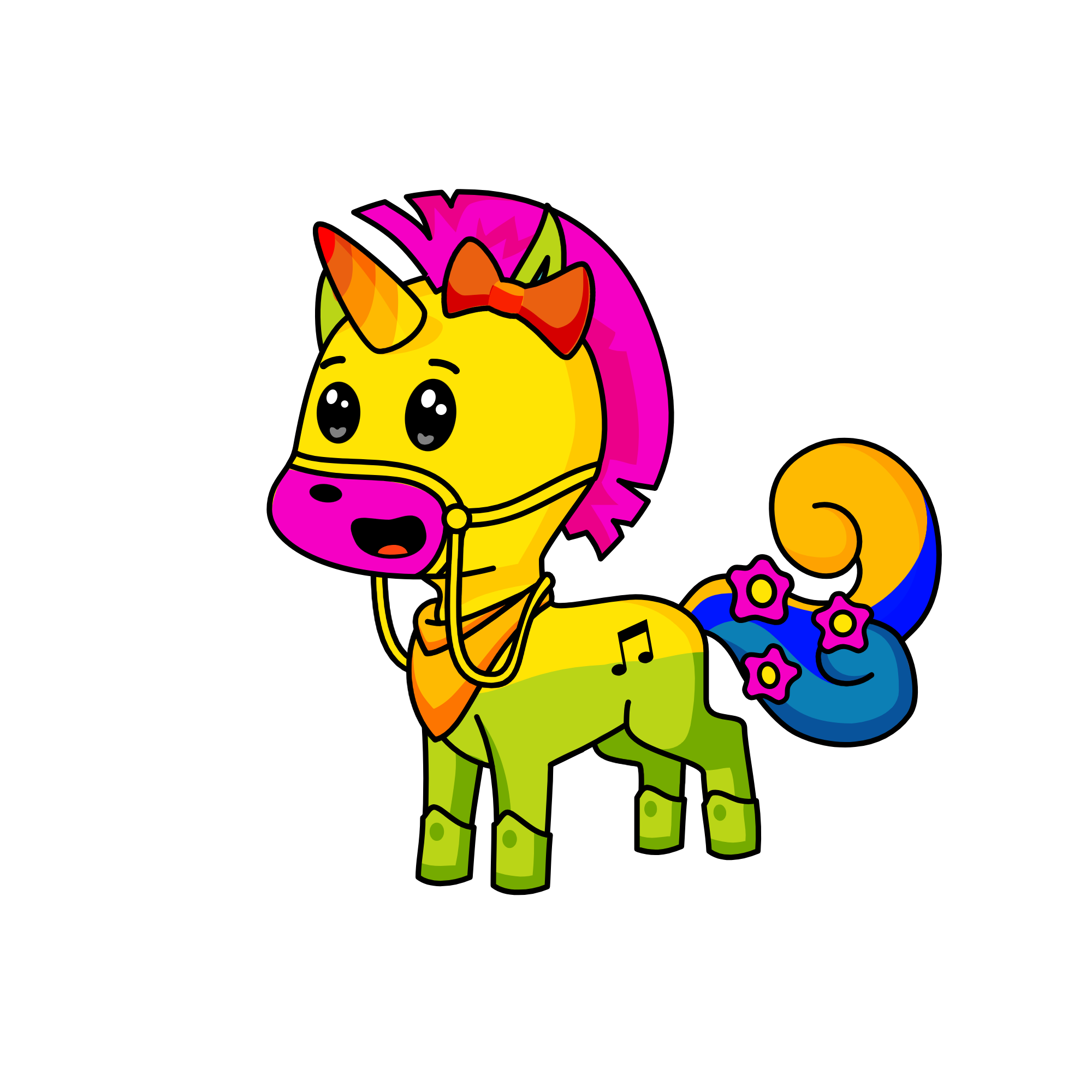 Hajigur, the unicorn