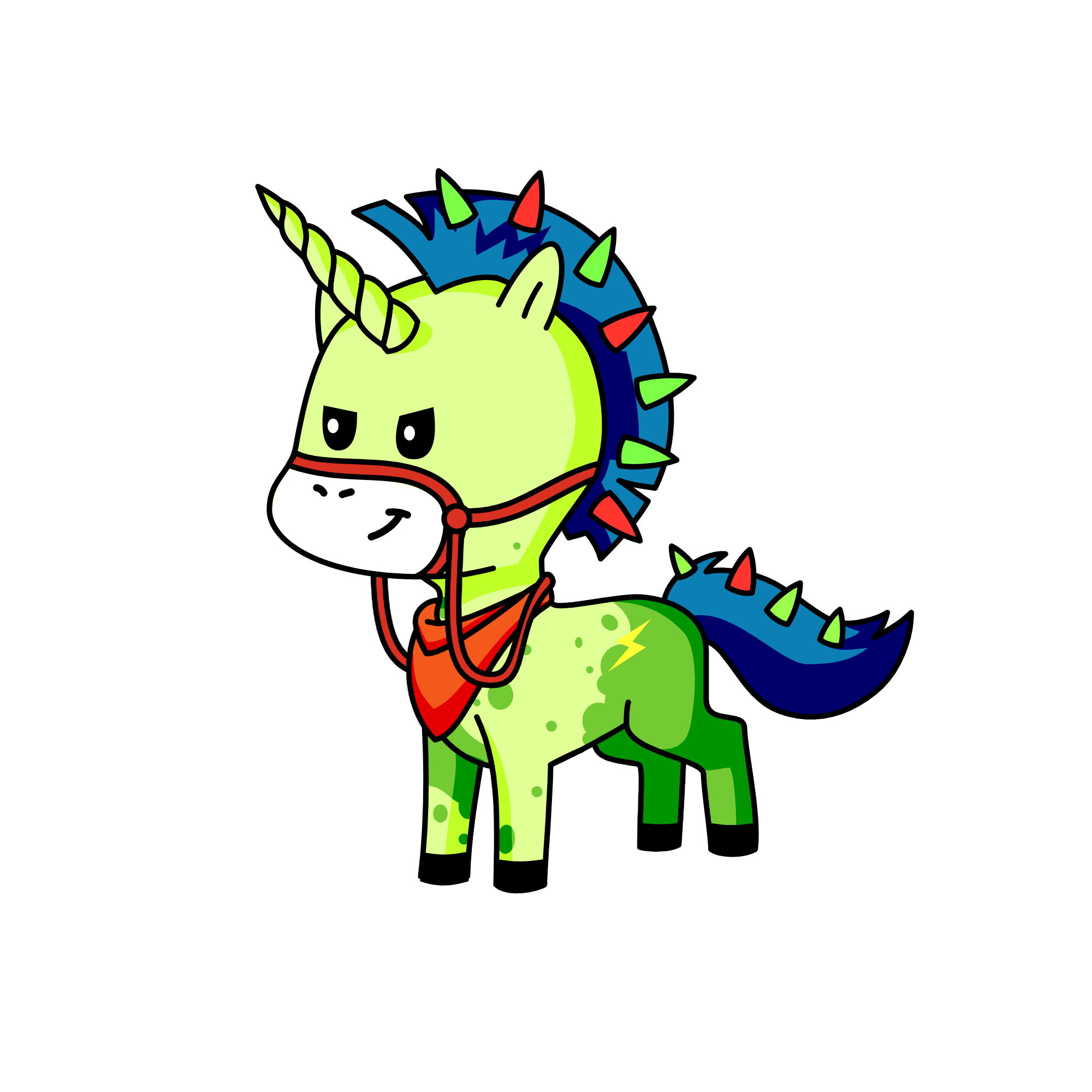 devious spike, the unicorn