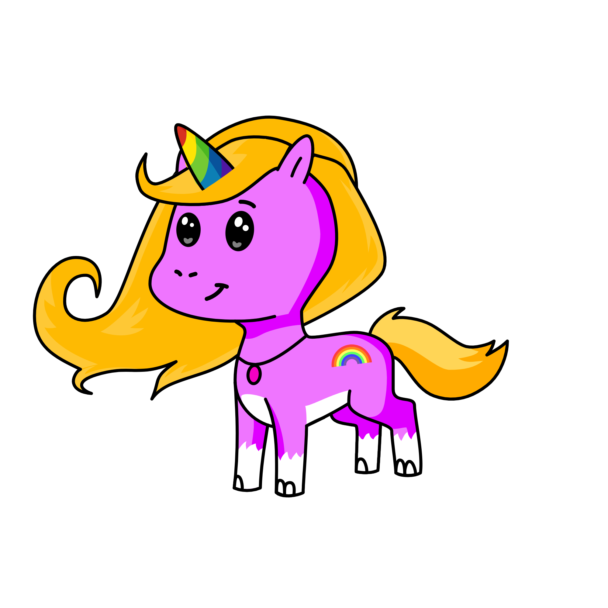 Love, the unicorn