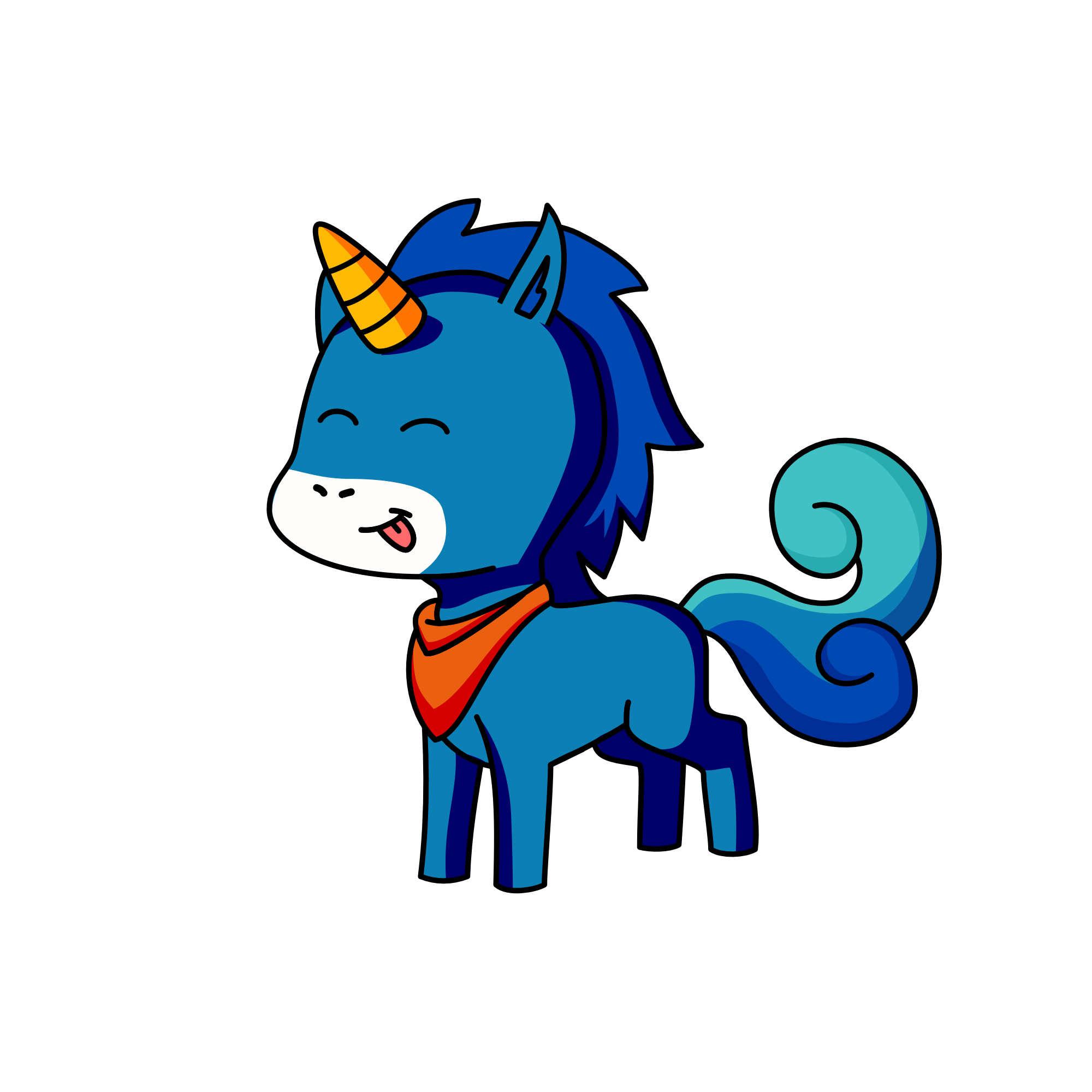 David, the unicorn