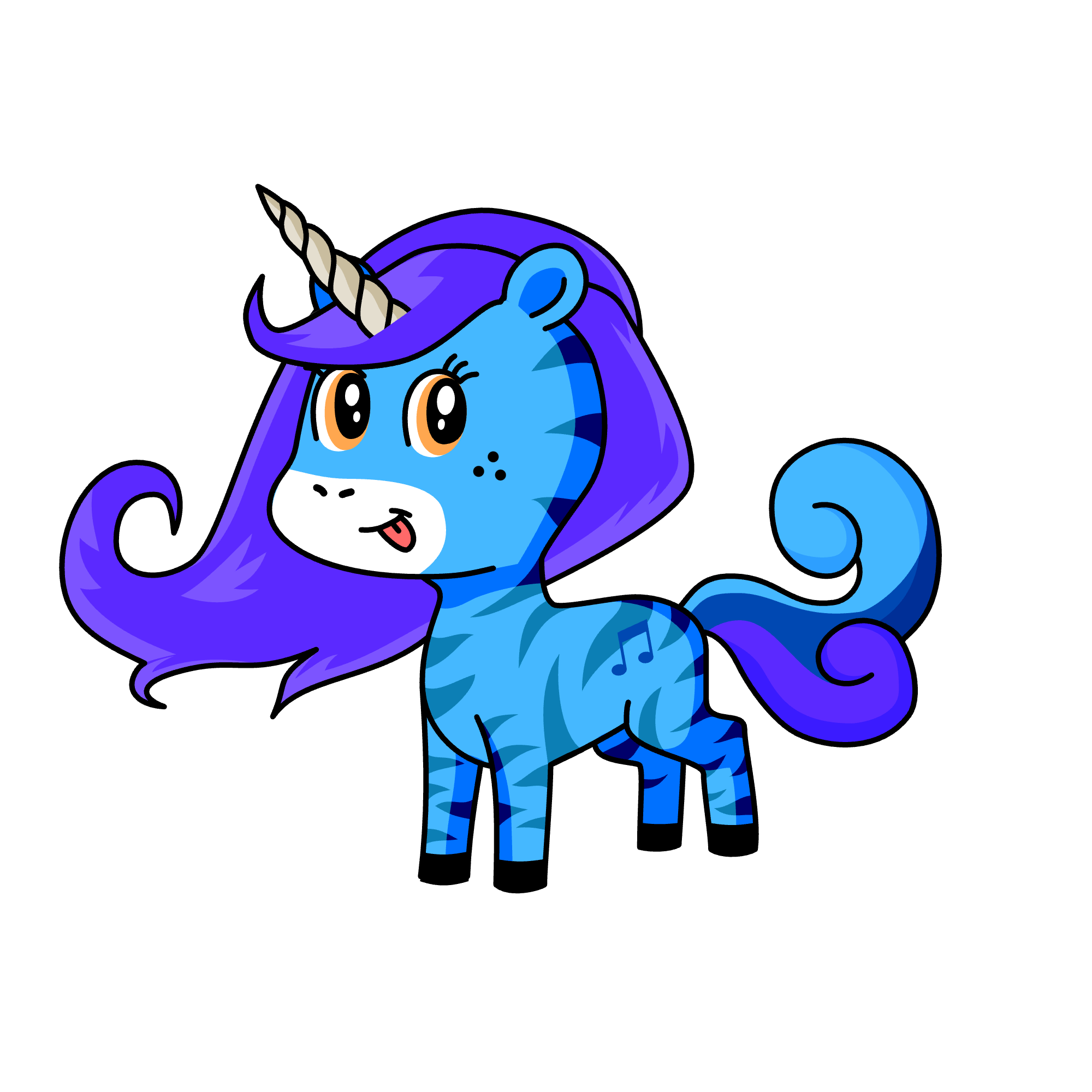 Paulis, the unicorn