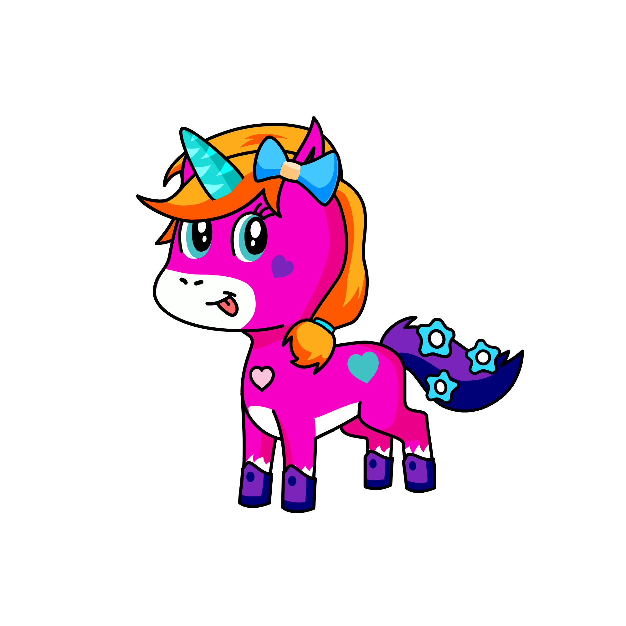 Yuni chan, the unicorn