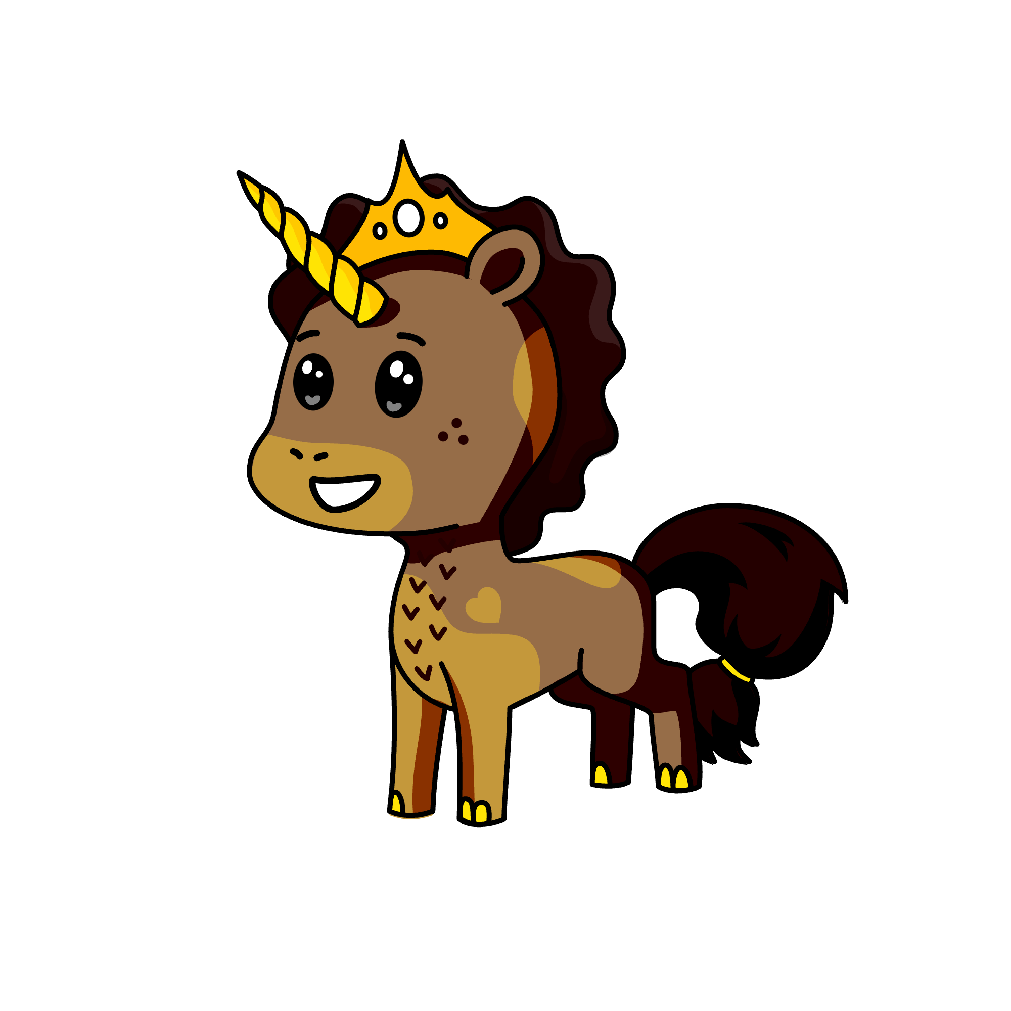 Burbuja, the unicorn