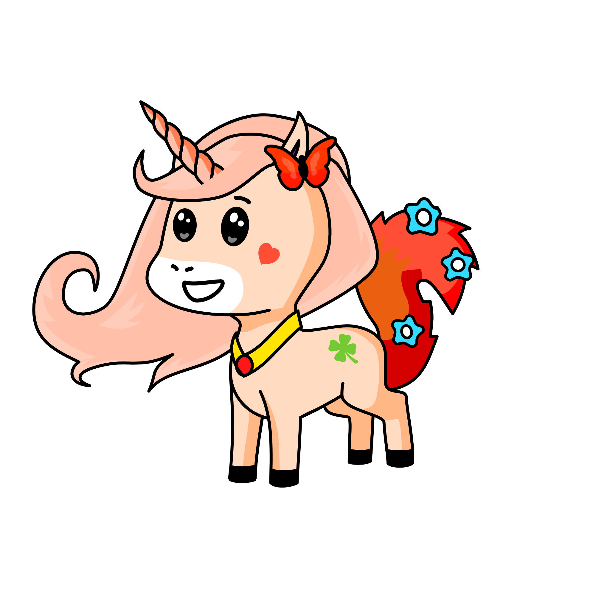 Poppy, the unicorn