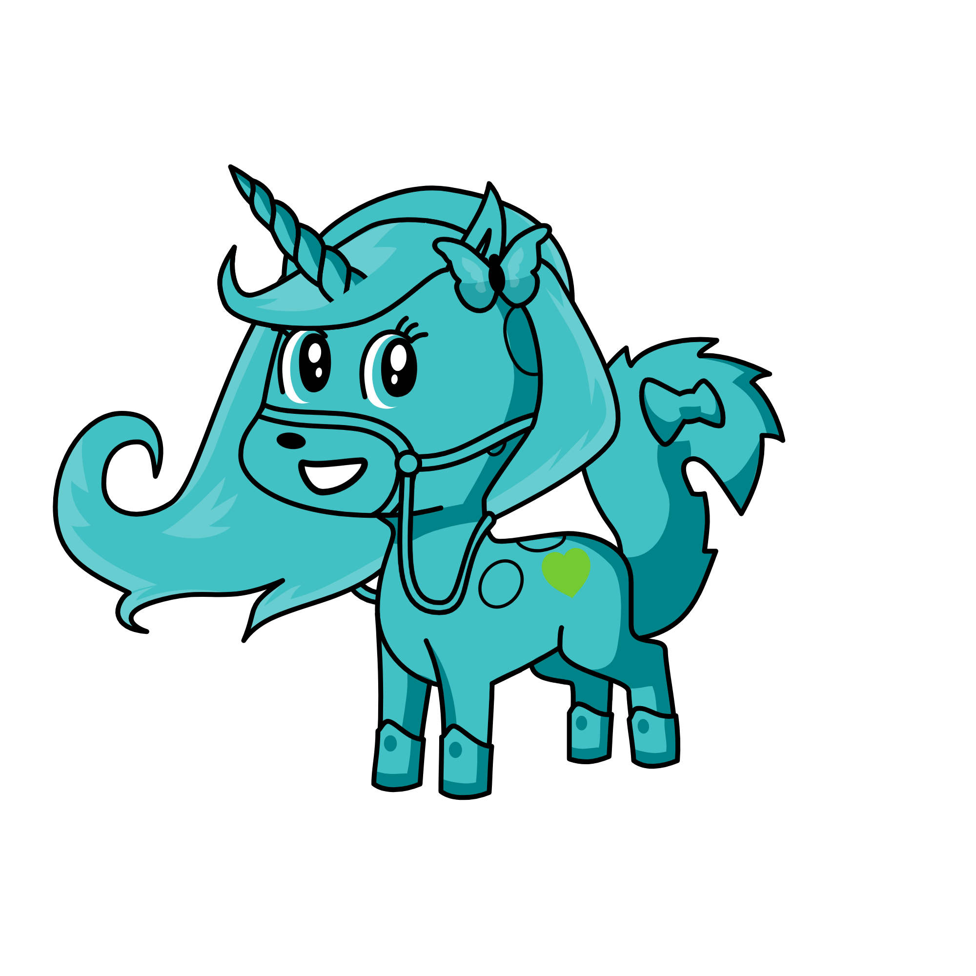 Sky, the unicorn