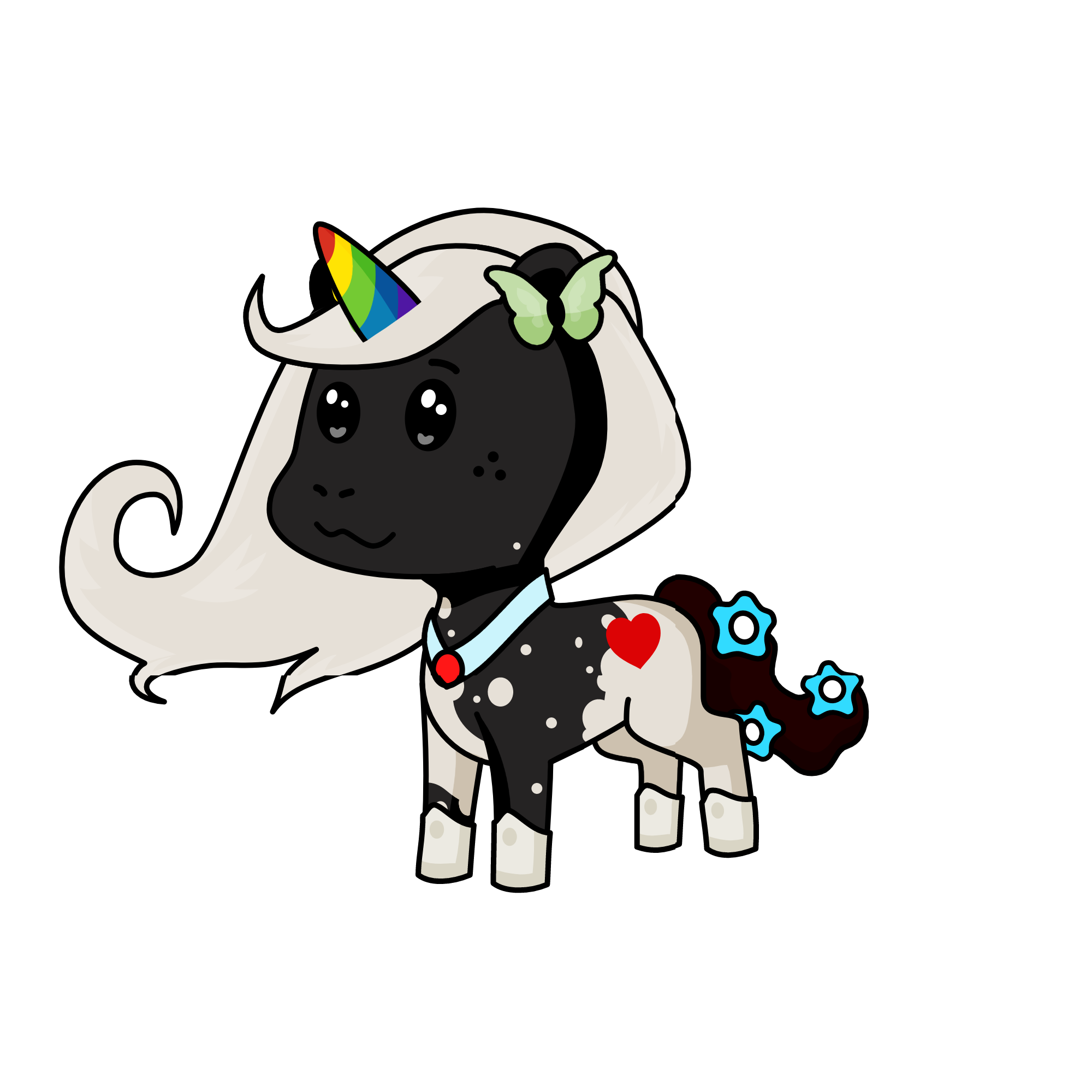 nightwing, the unicorn