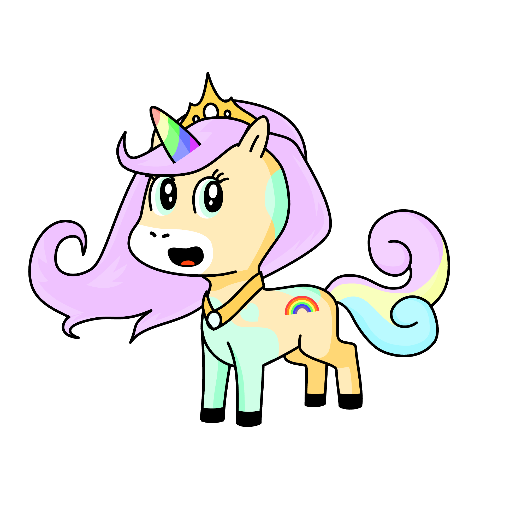 Pixie, the unicorn