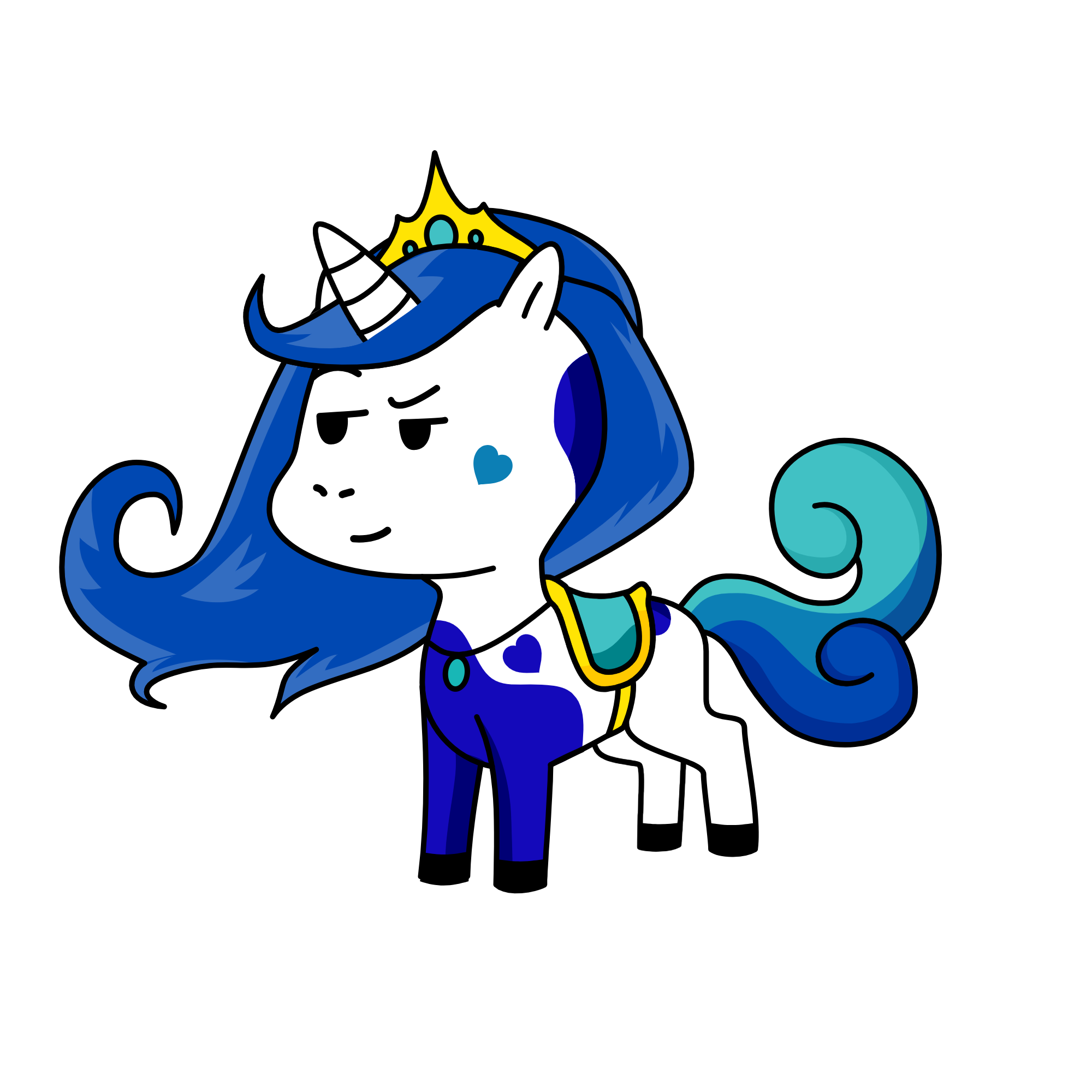 Cordelia, the unicorn