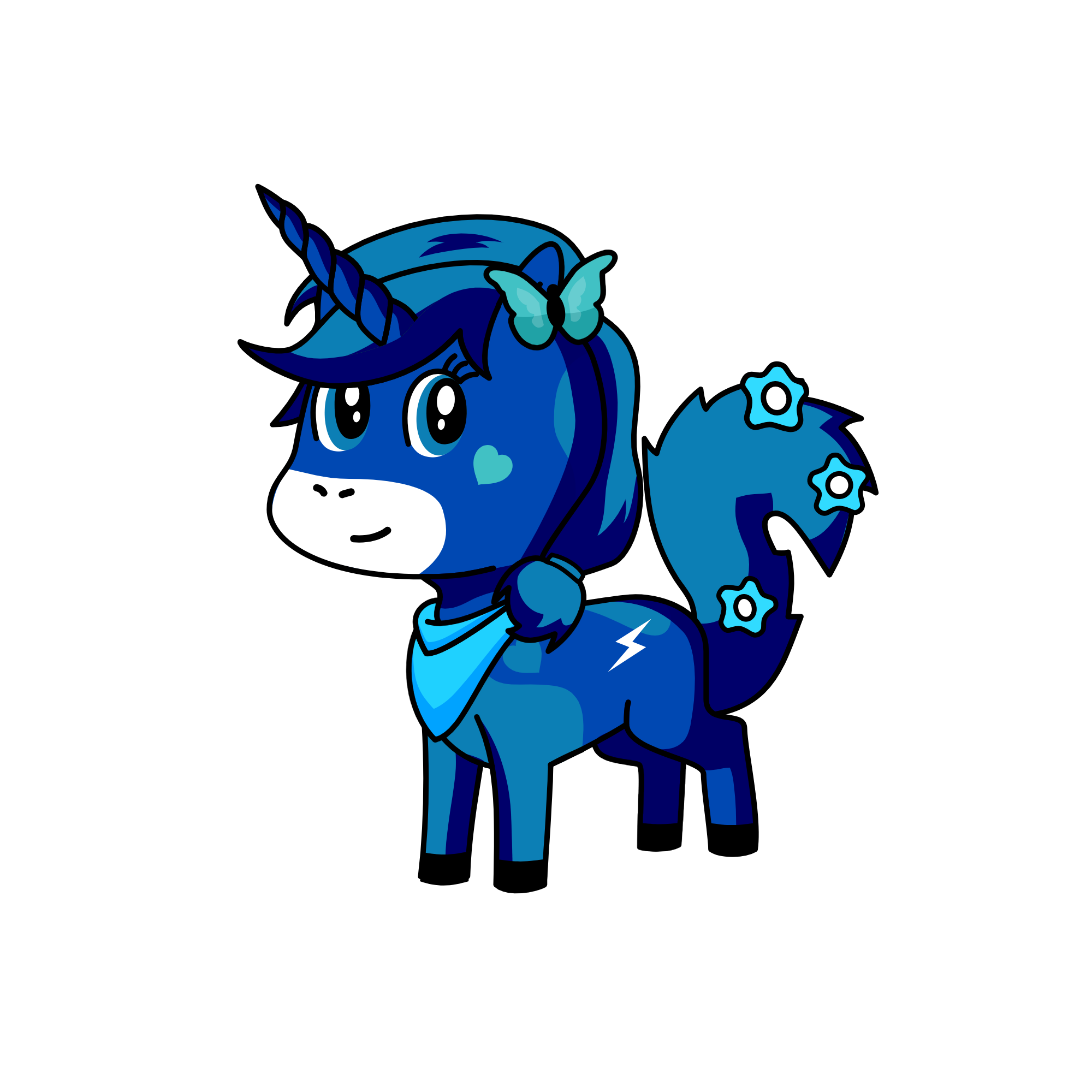 Night Mair Moon, the unicorn