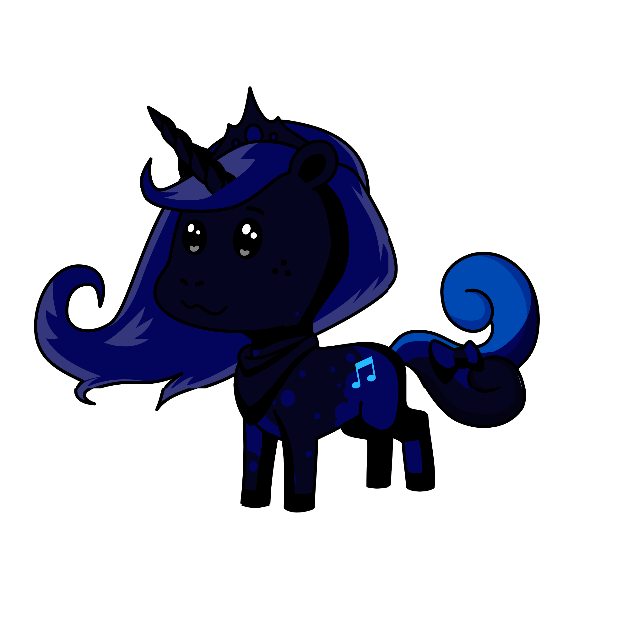 nightmoon, the unicorn