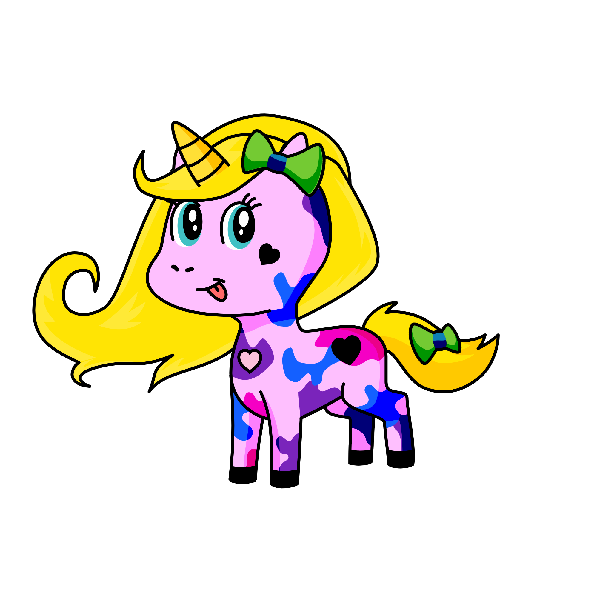 Love, the unicorn