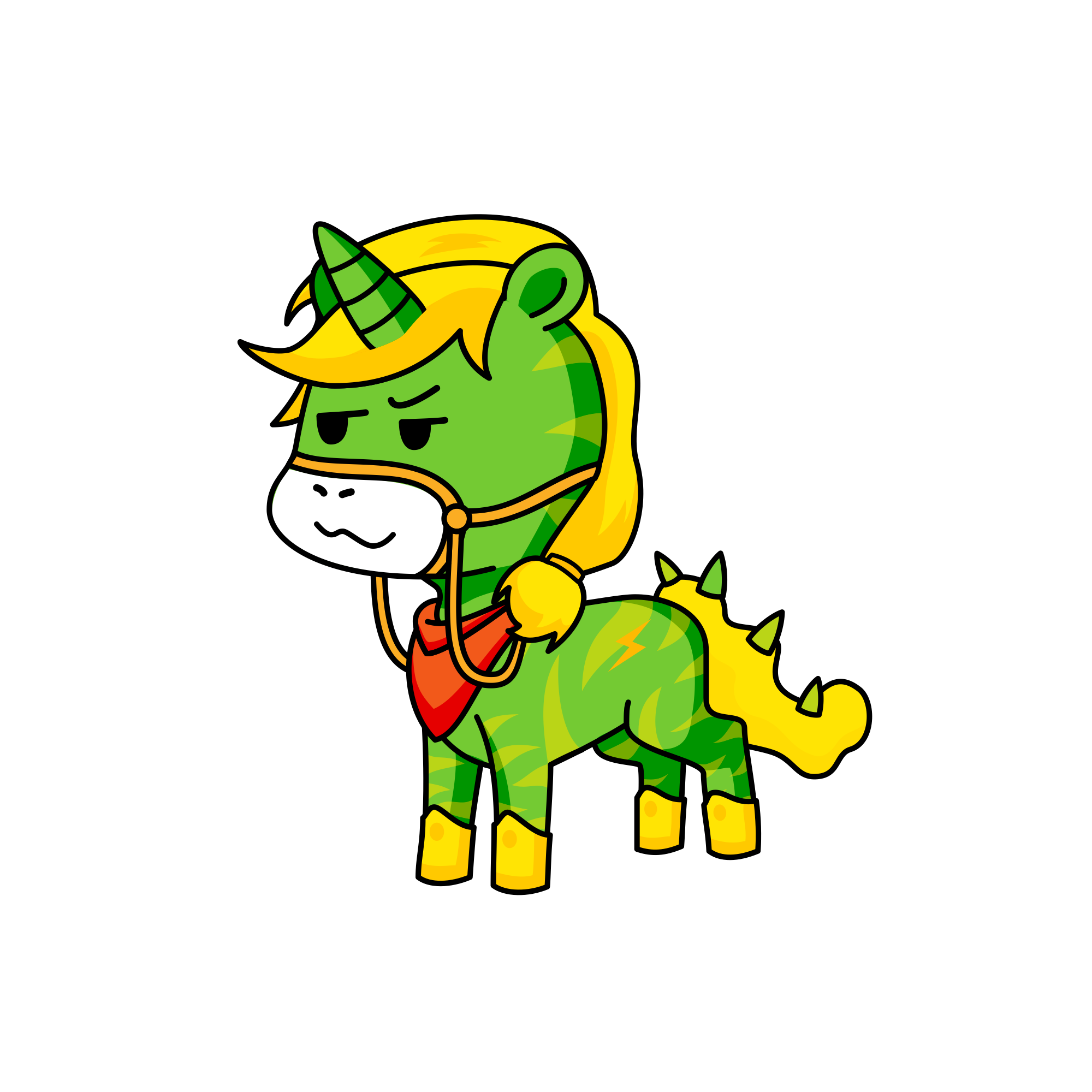 Thunder spike, the unicorn