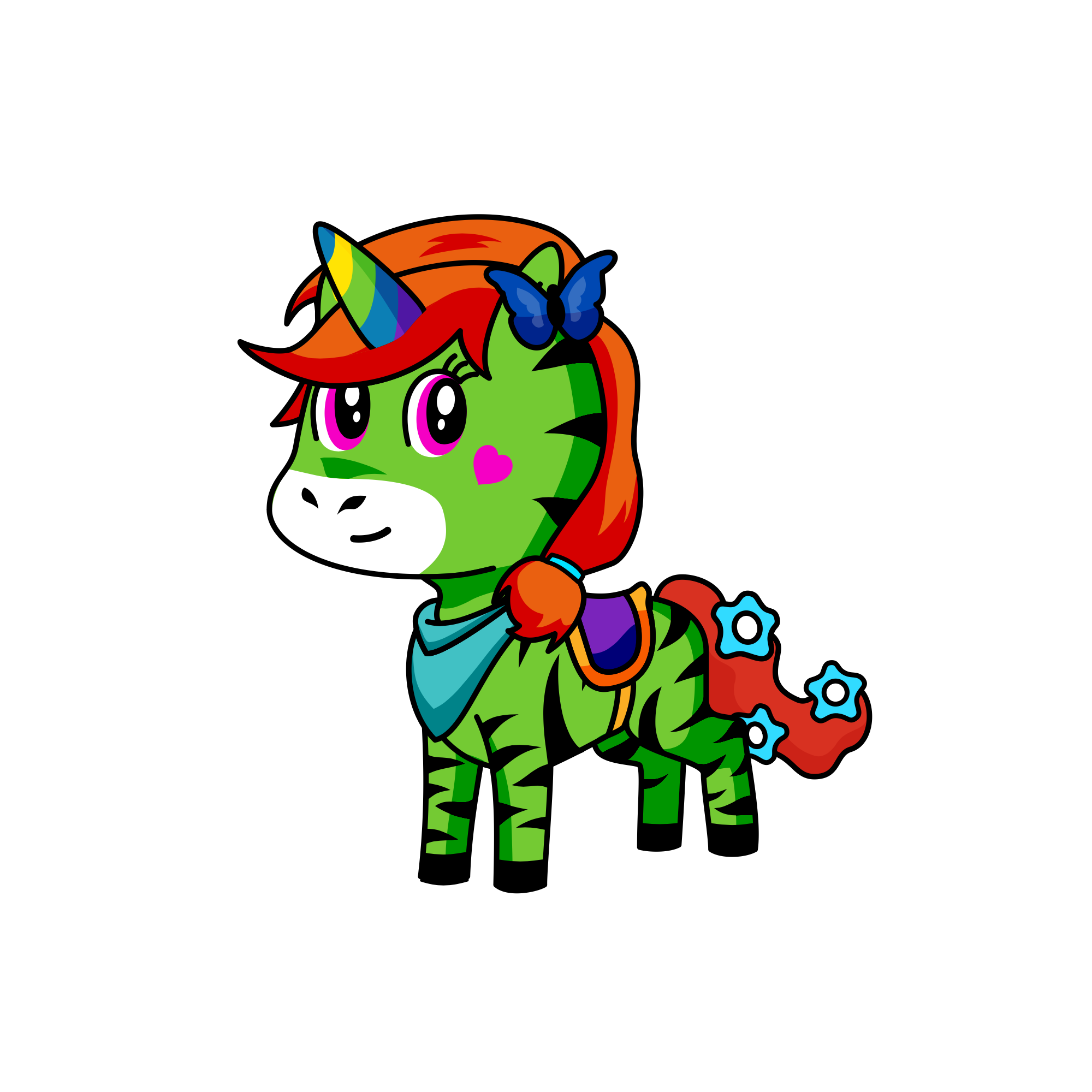Izzy, the unicorn