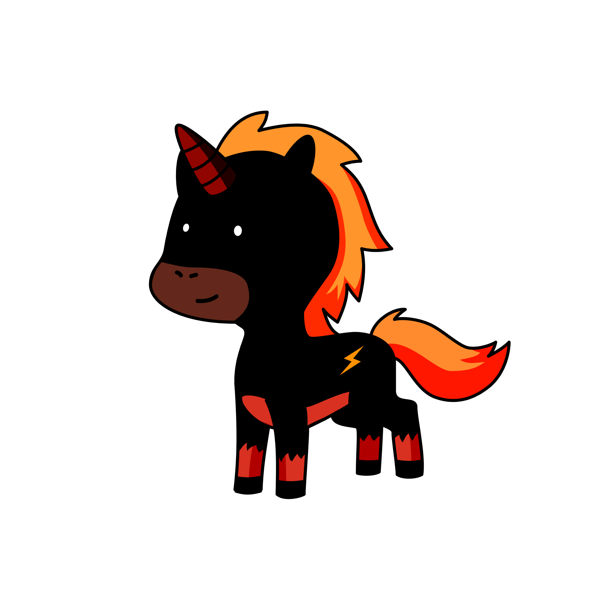 Lava Unicorns, the unicorn