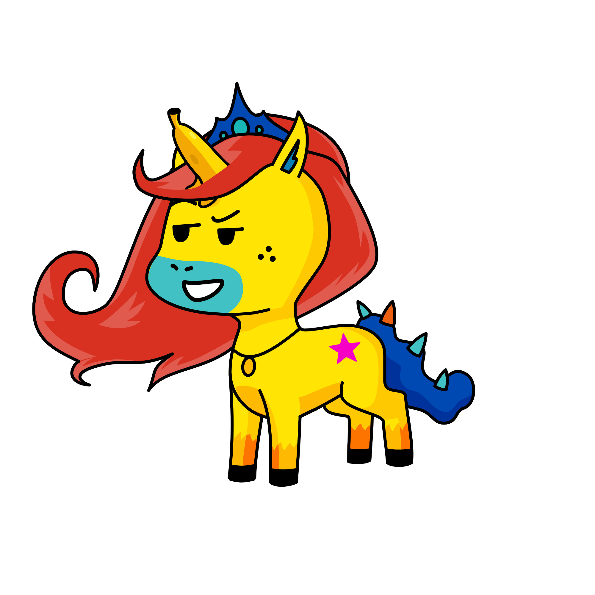 flekf, the unicorn