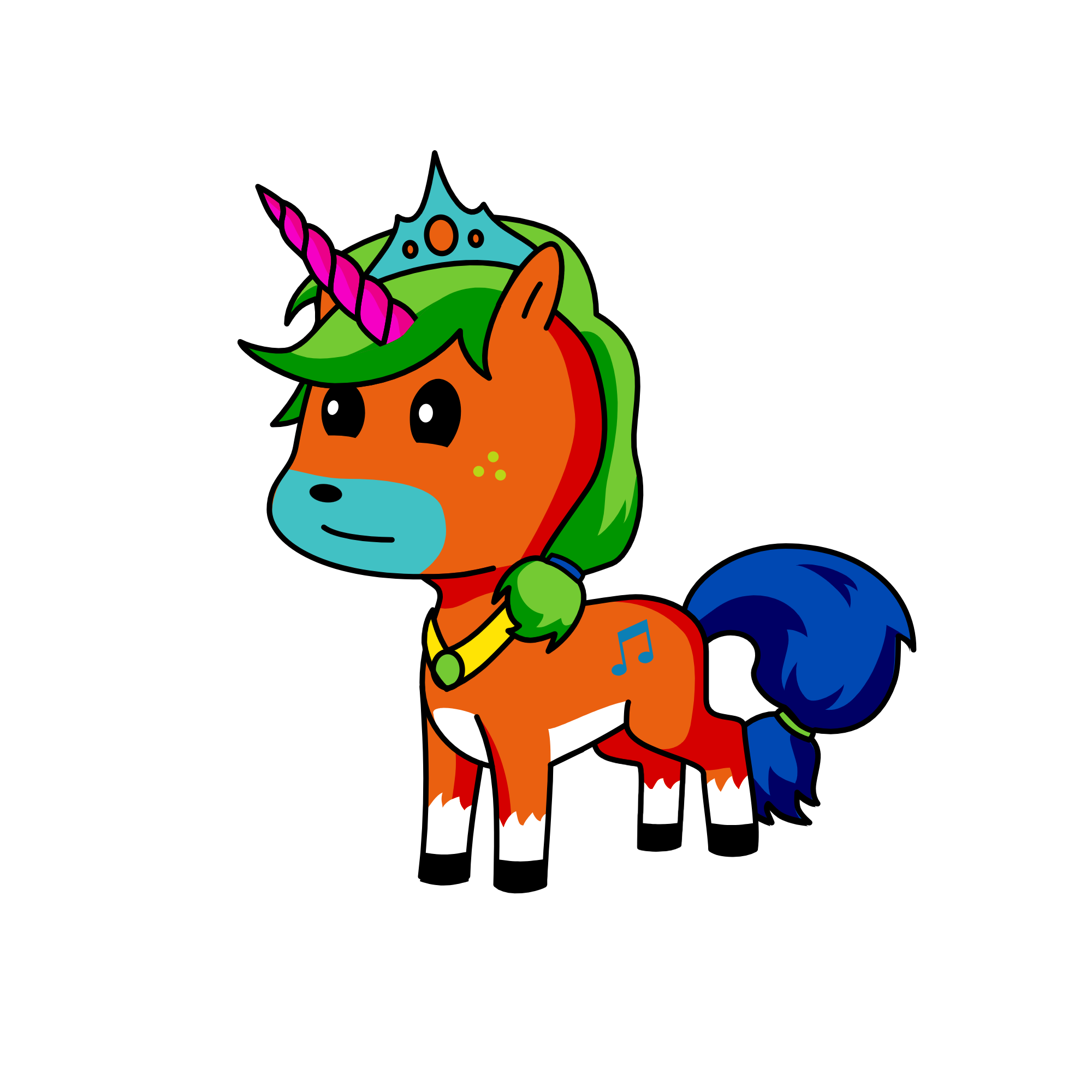 sssjjndjwndw, the unicorn
