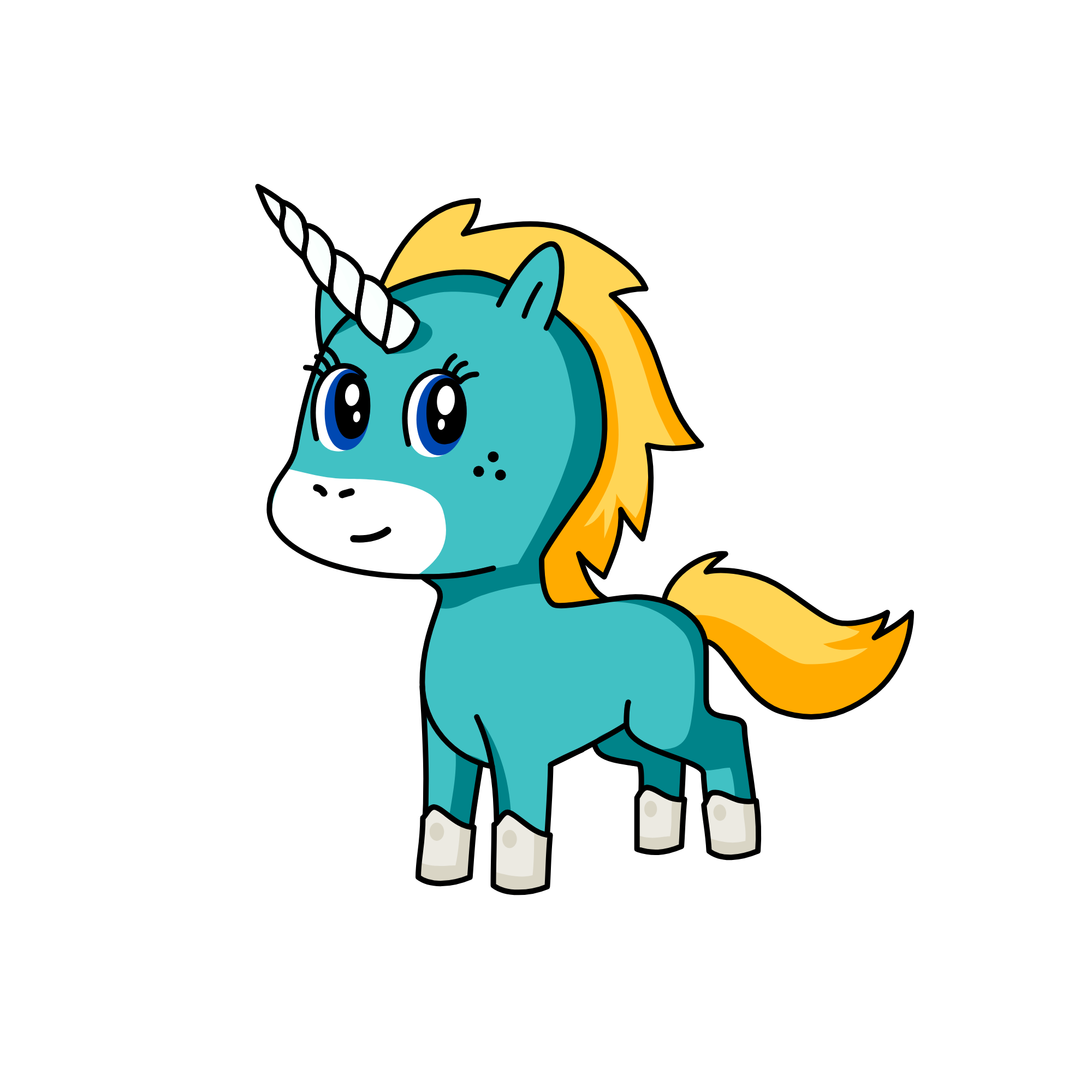 CUTIE PIE, the unicorn
