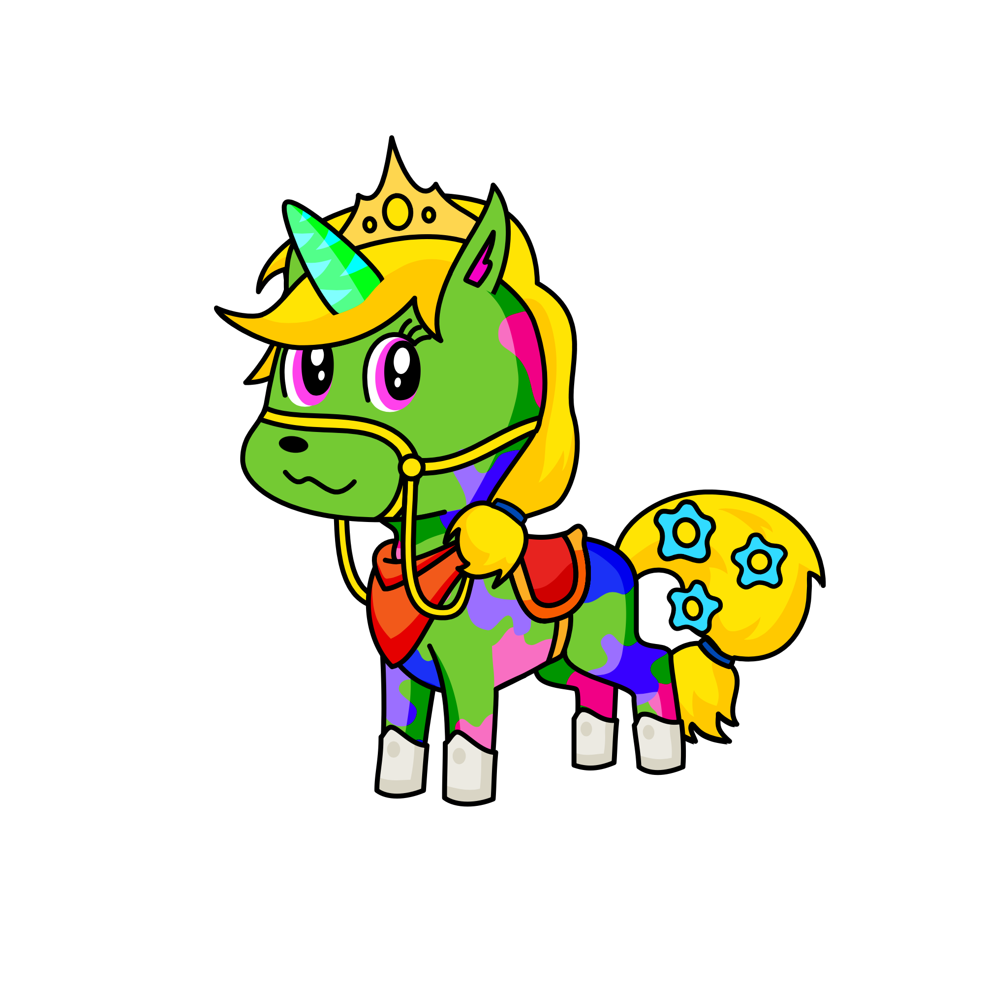 Forest unicorn , the unicorn