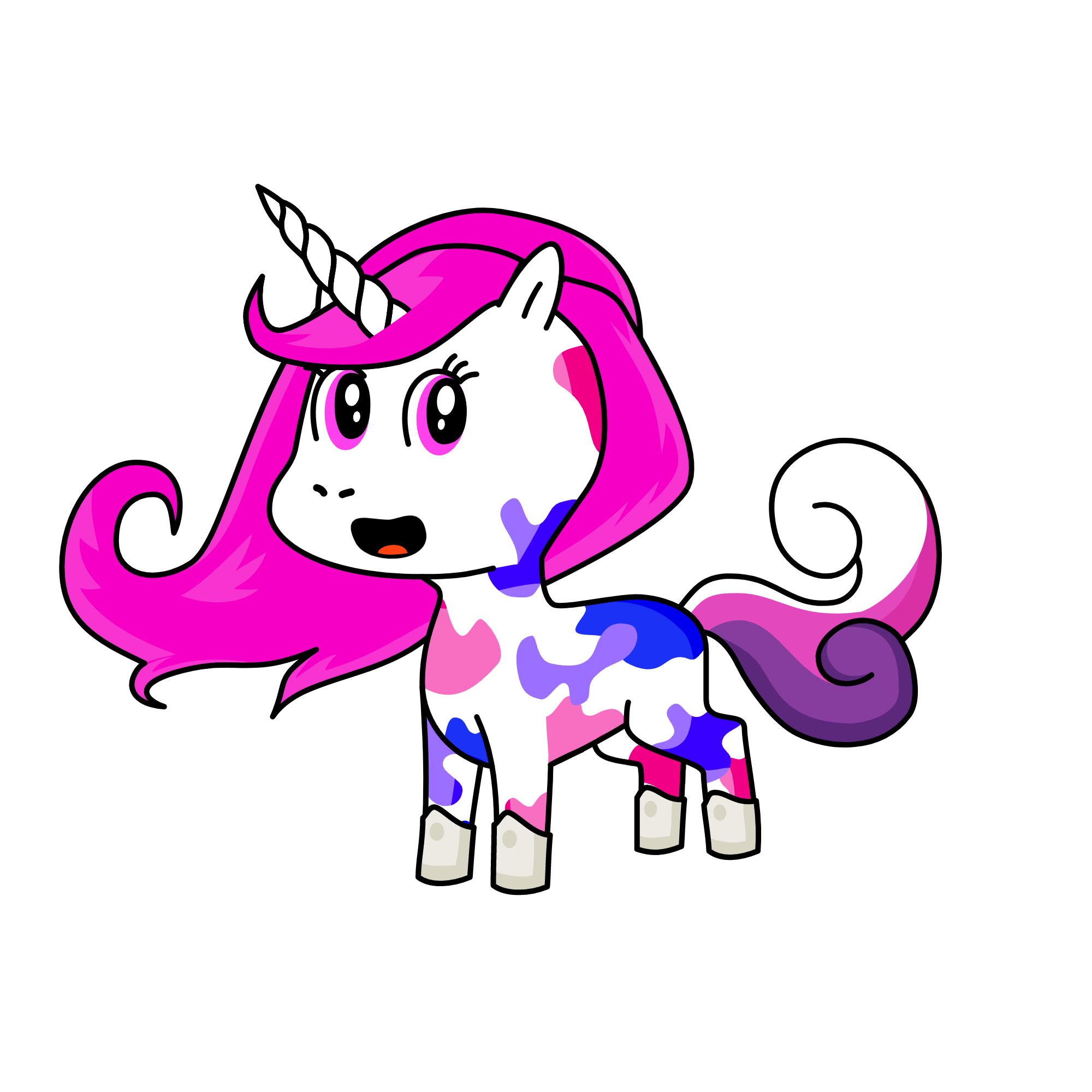 Love, the unicorn