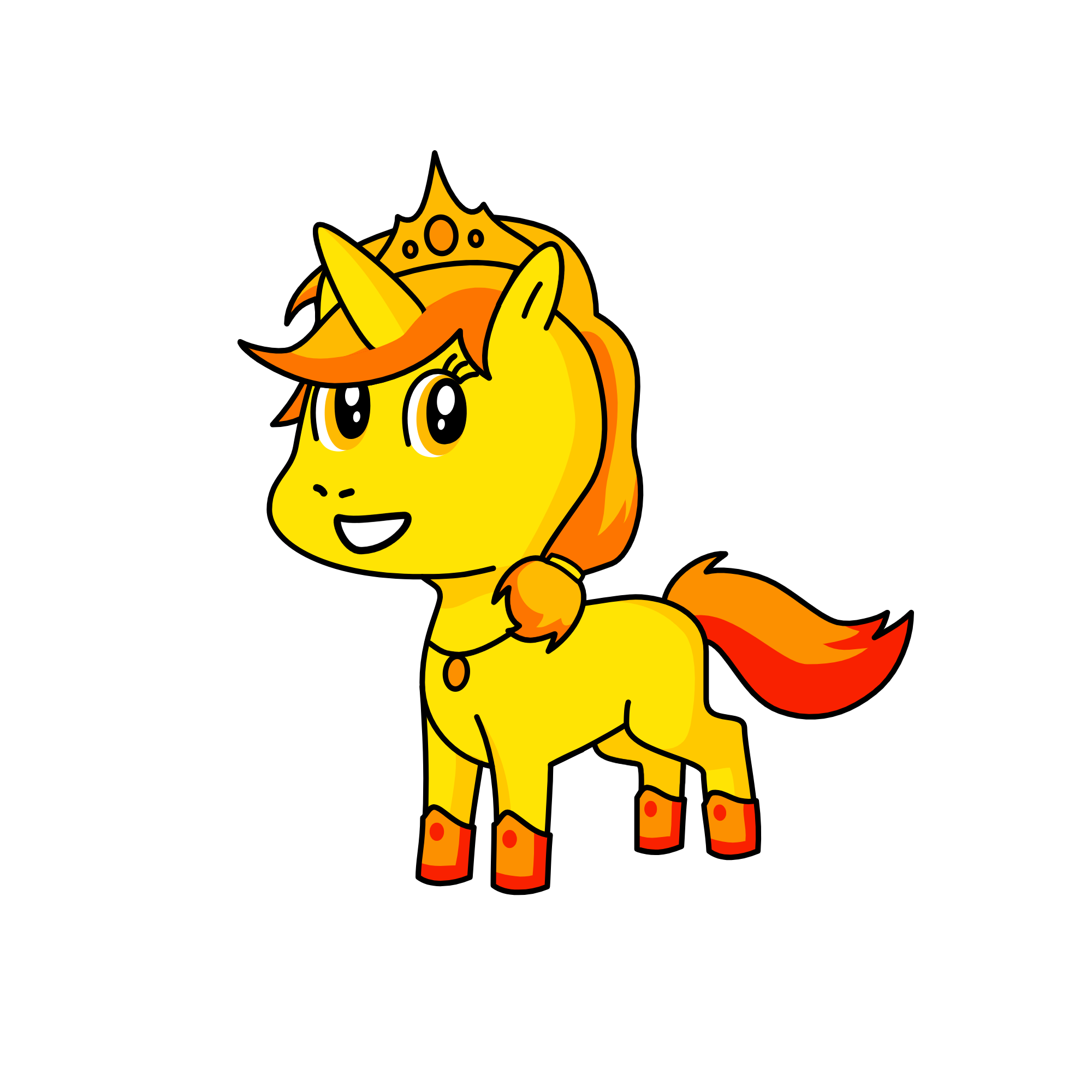 Sunny, the unicorn