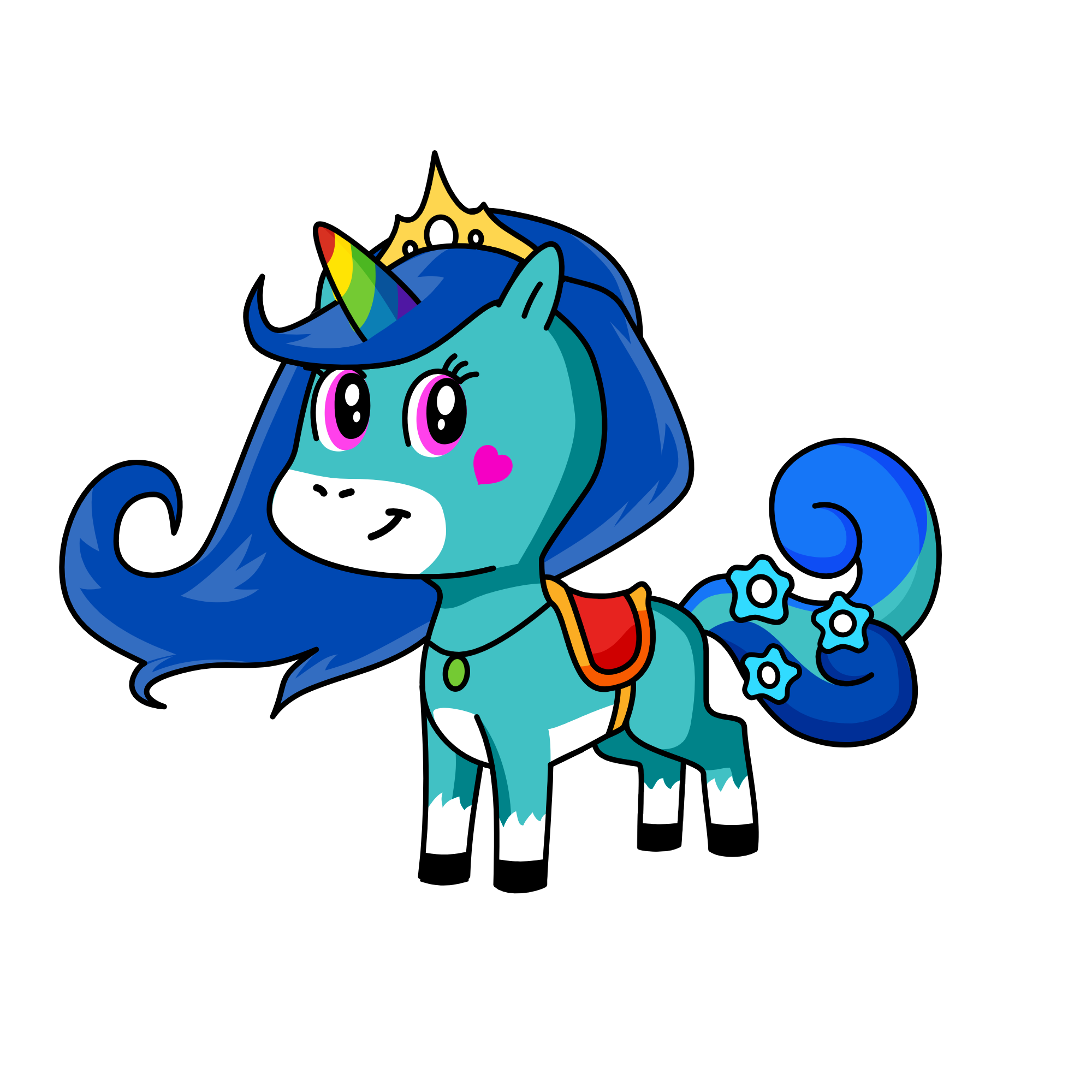 queeny, the unicorn